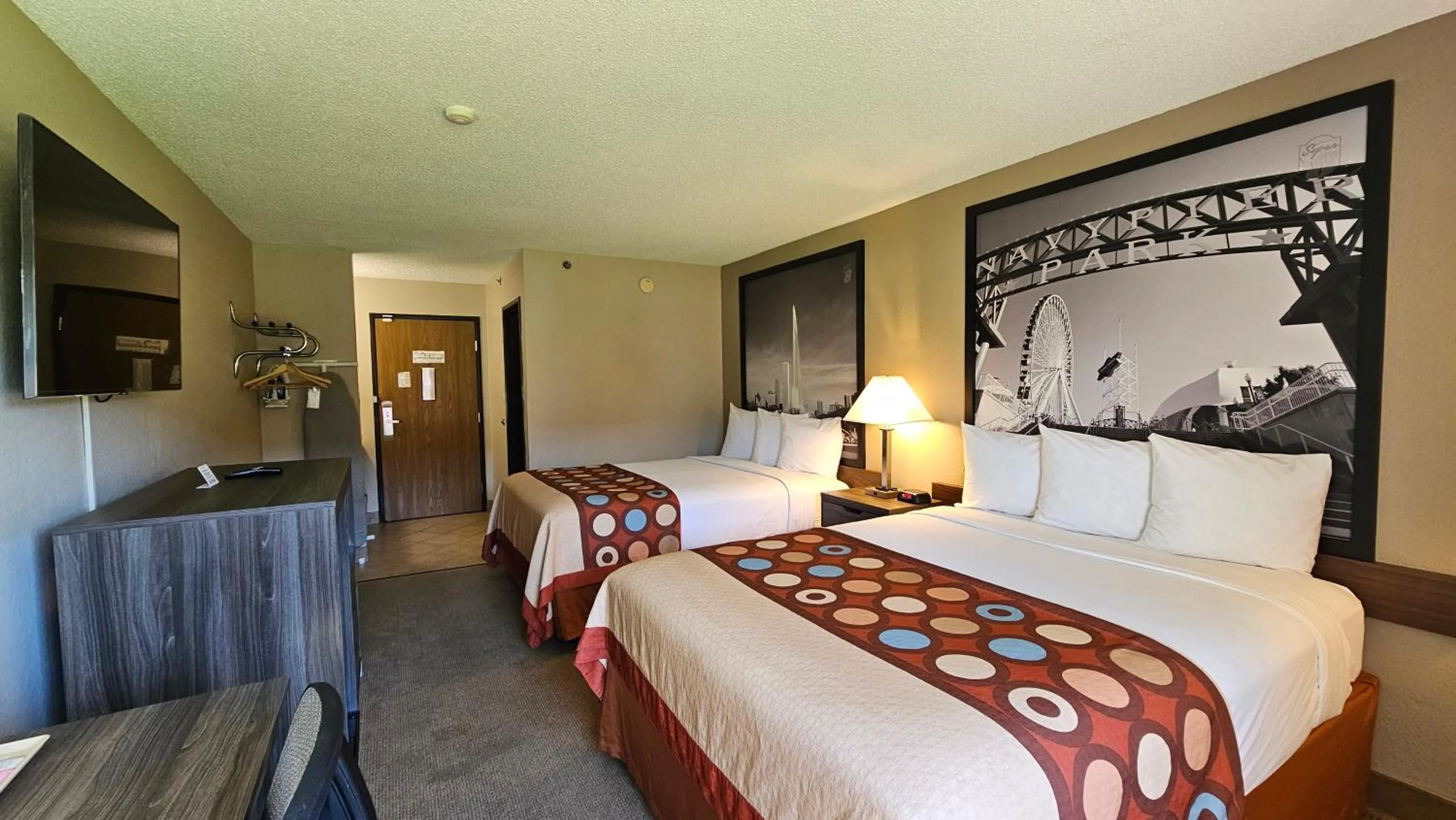 Bed in Super 8 by Wyndham Elgin