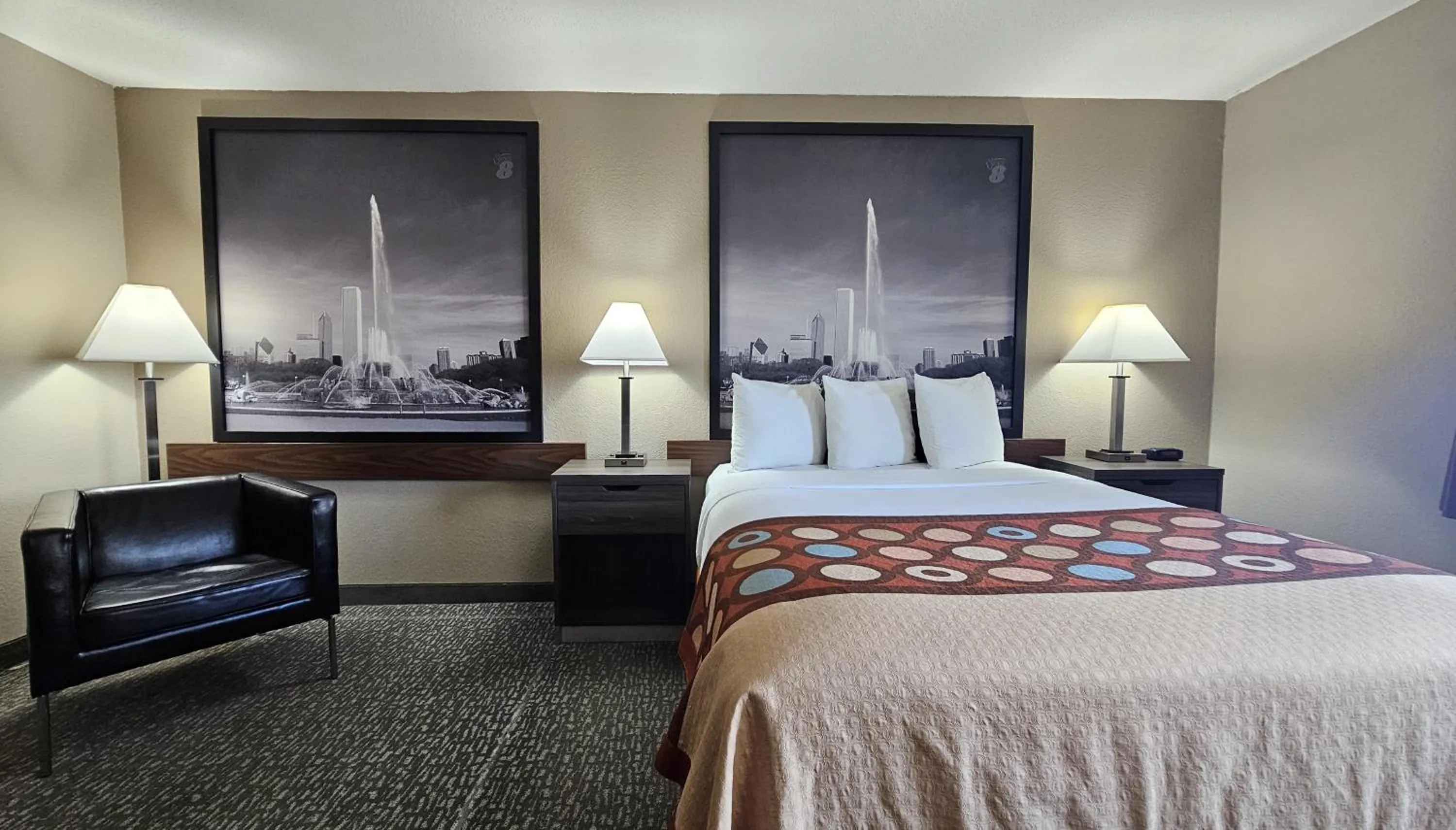 Bed in Super 8 by Wyndham Elgin