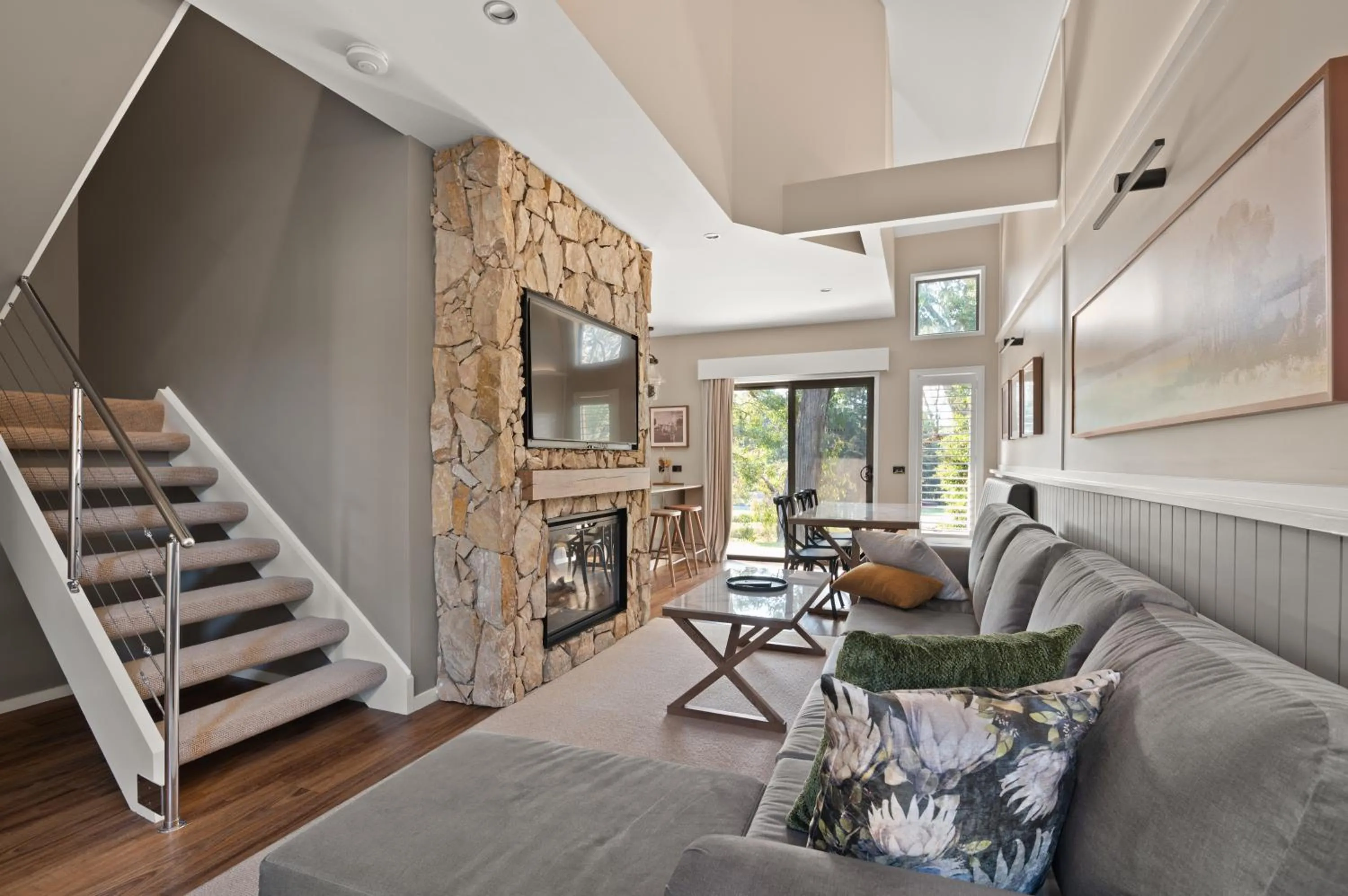 Living room in The Sebel Creswick Forest Resort