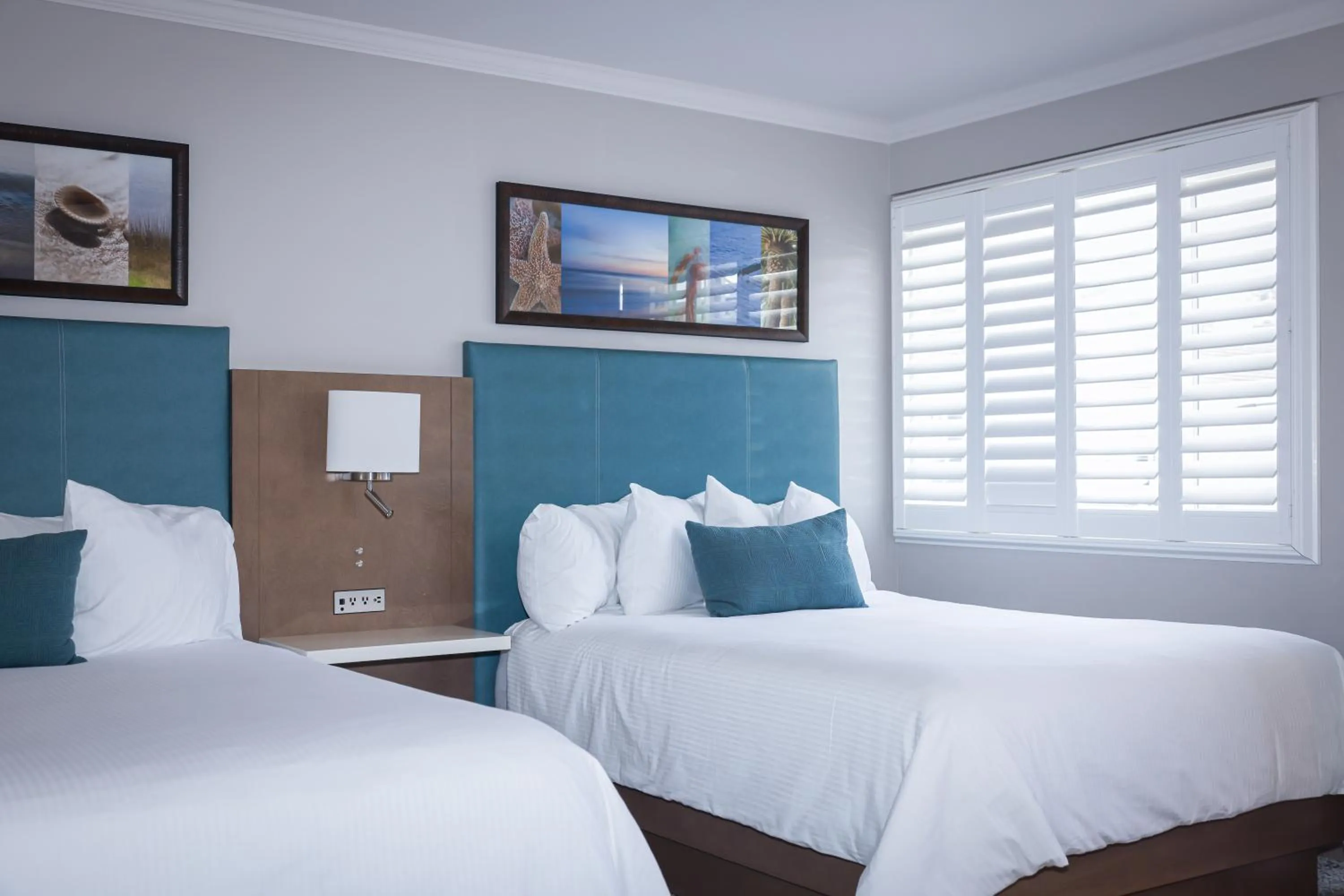 Bed in Marina Beach Motel