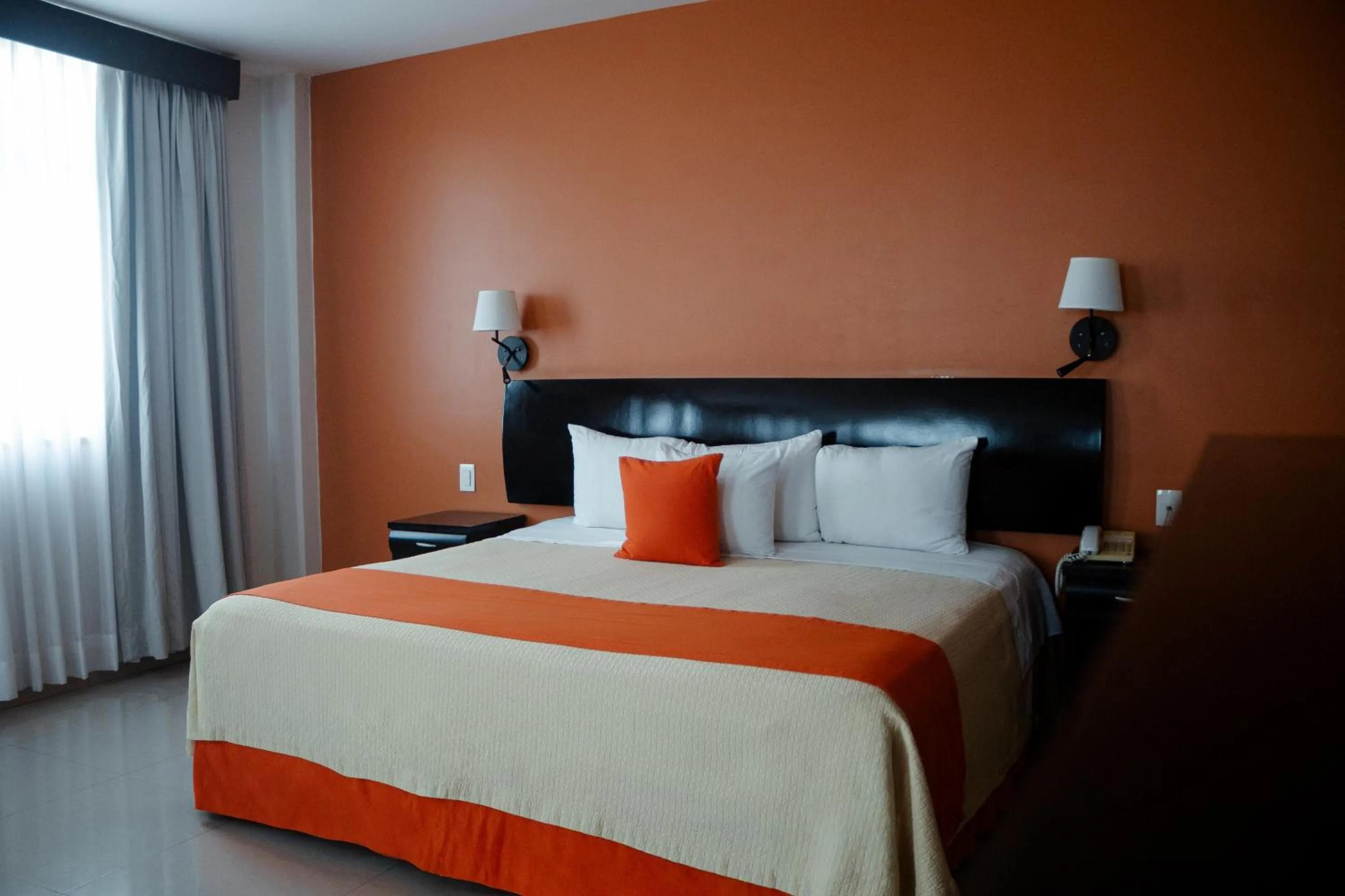 Bedroom, Bed in Hotel Baez Paraiso