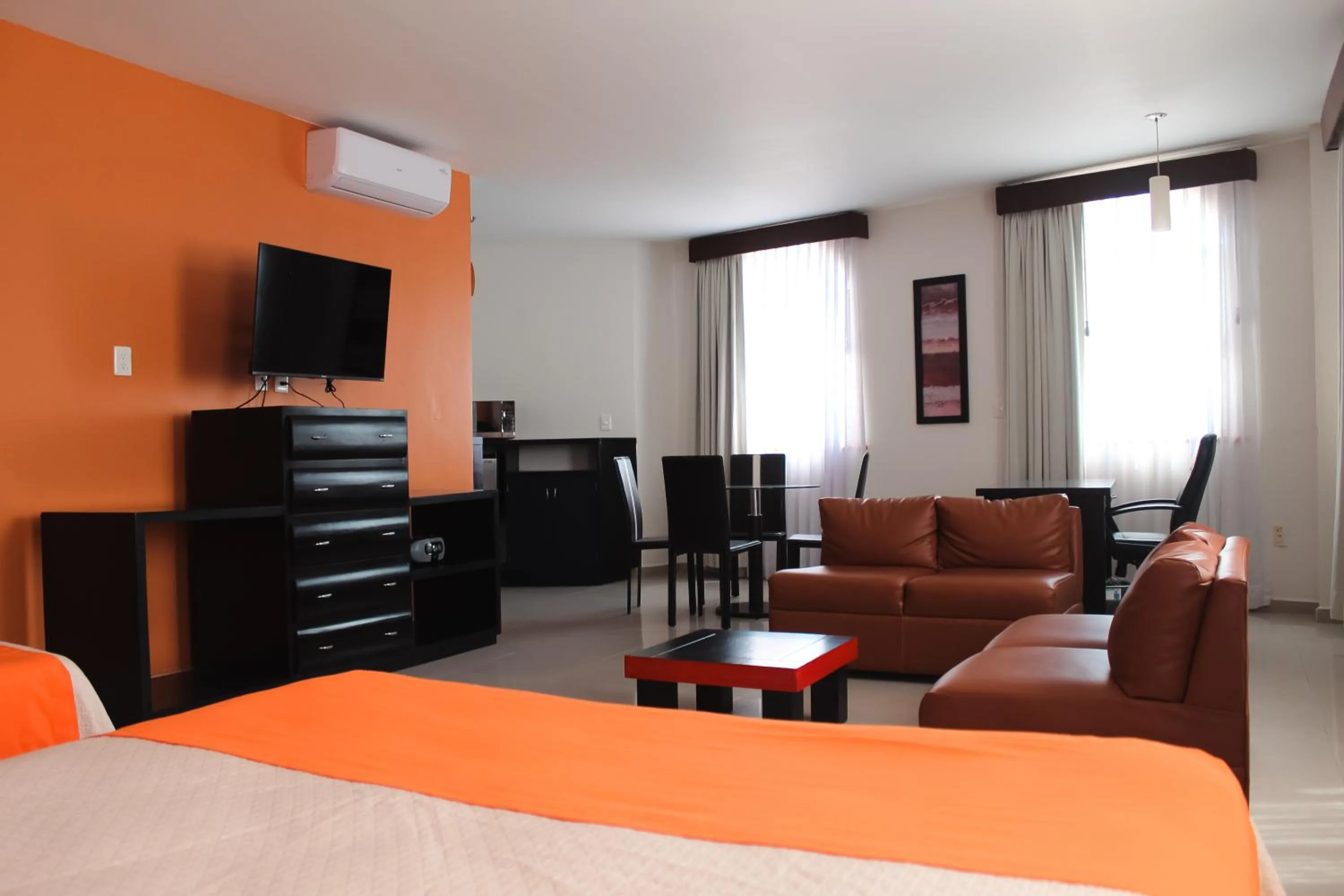 Bed in Hotel Baez Paraiso