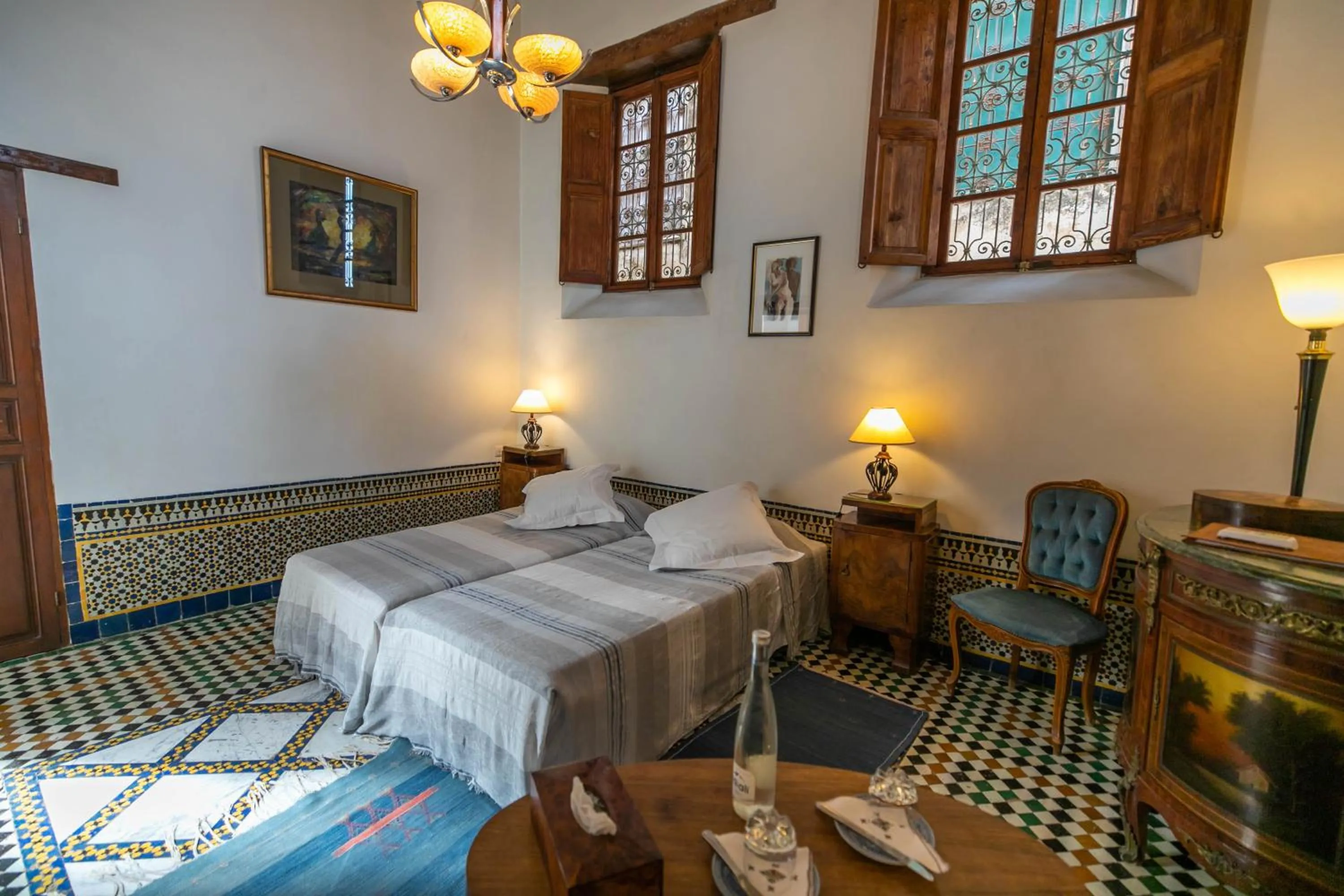 Bedroom, Bed in Ryad Mabrouka