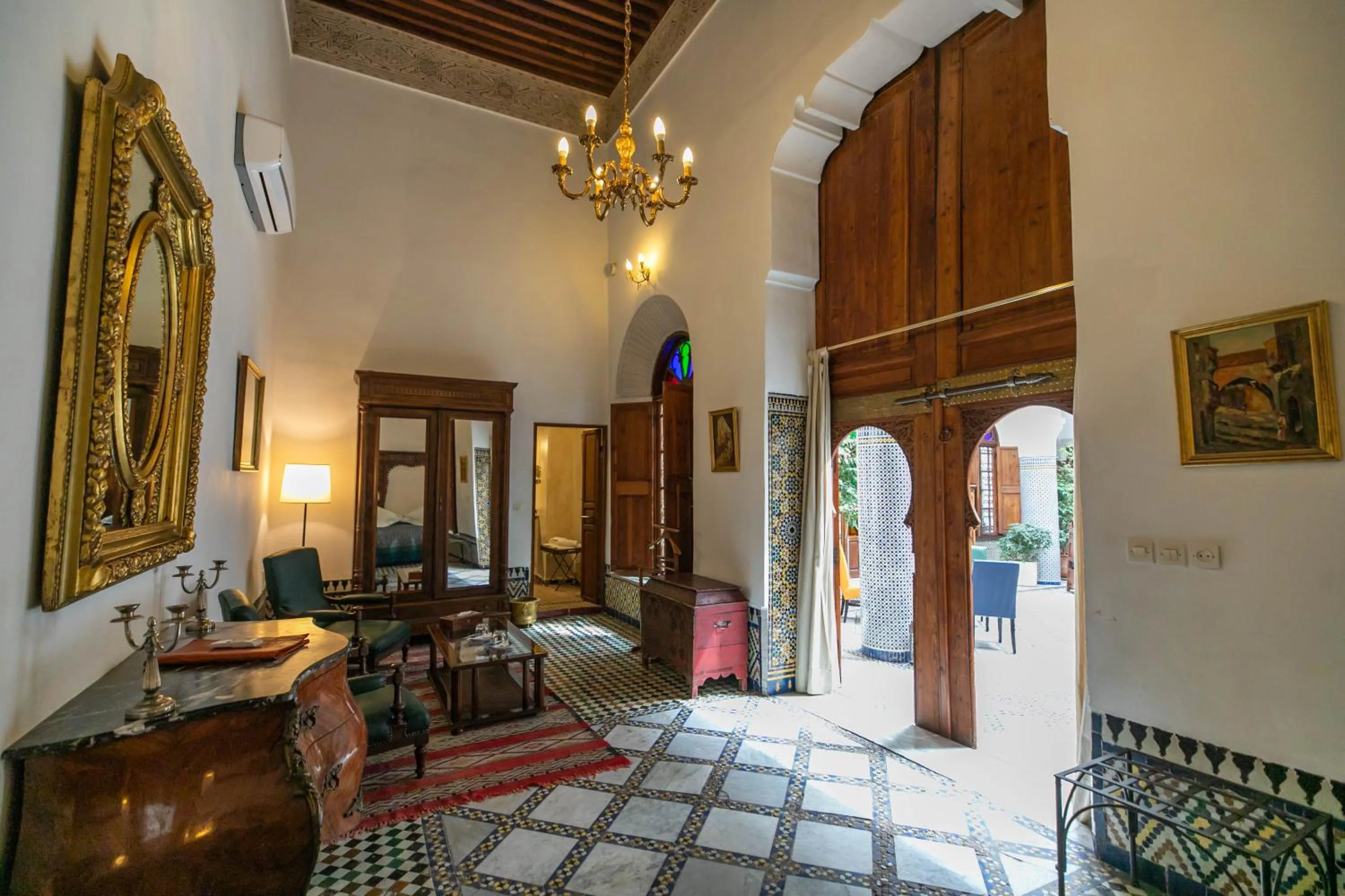 Living room in Ryad Mabrouka