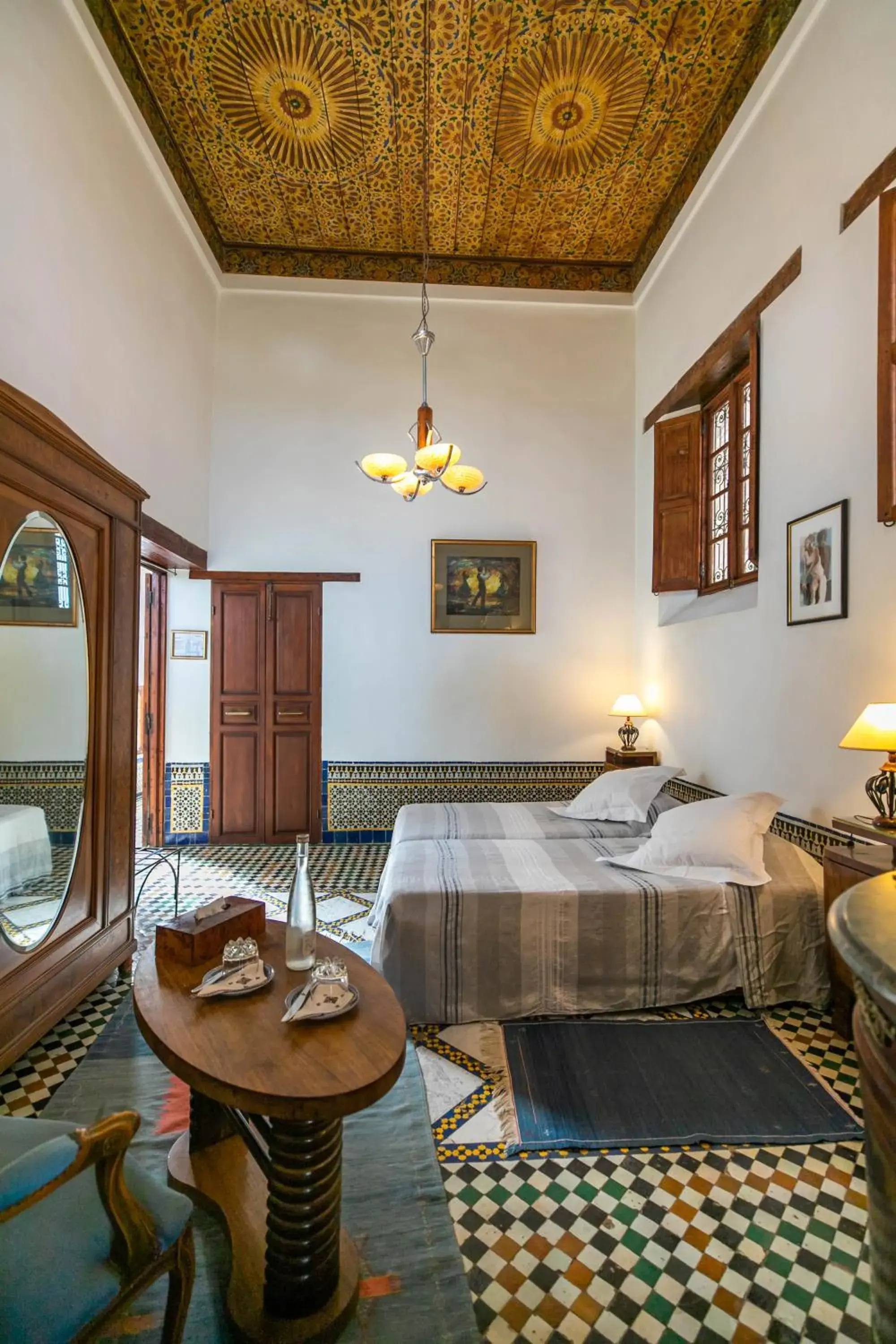 Twin Room in Ryad Mabrouka Twin Room in Ryad Mabrouka