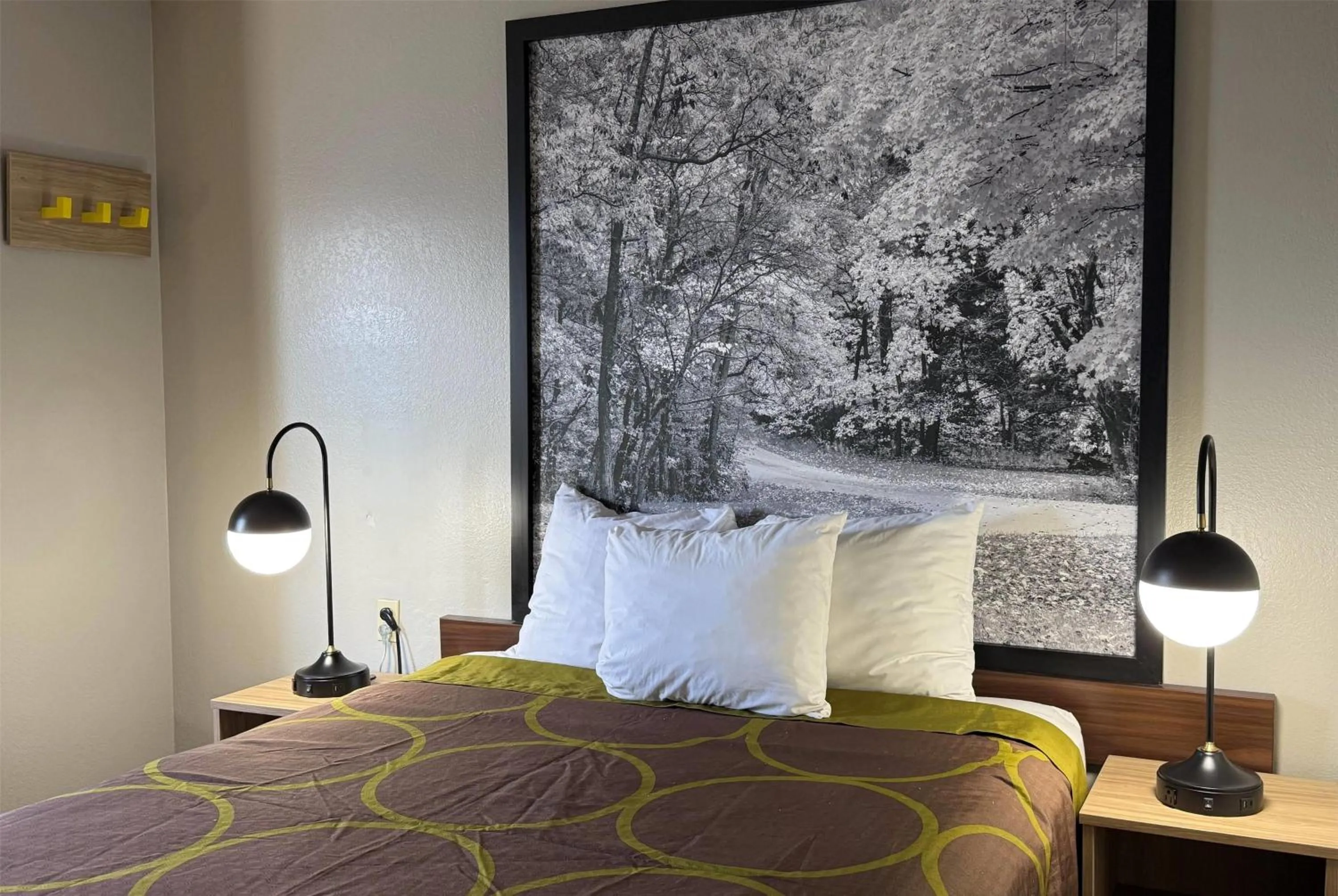 Photo of the whole room, Bed in Super 8 by Wyndham Evansville East