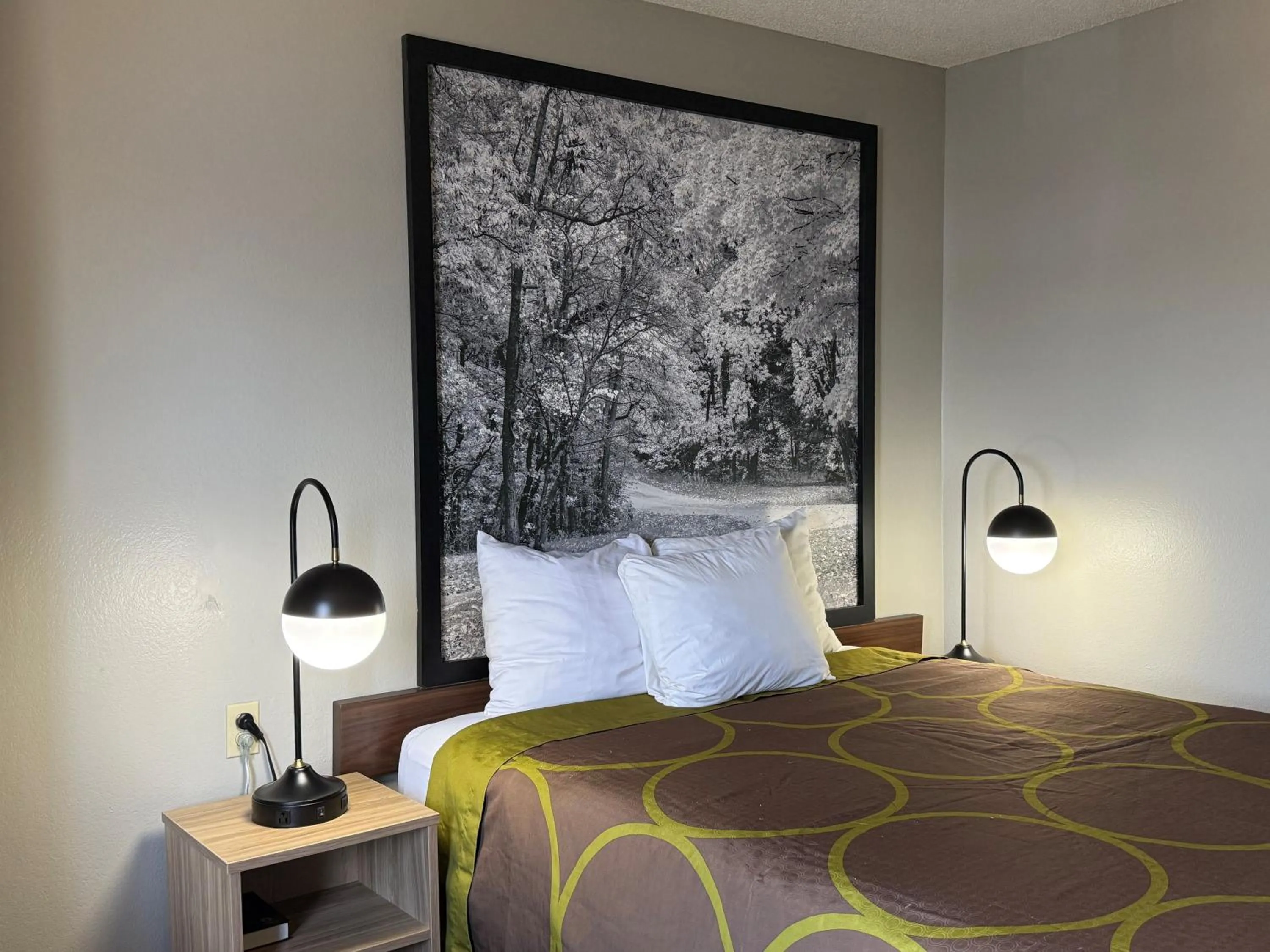 Guests, Bed in Super 8 by Wyndham Evansville East