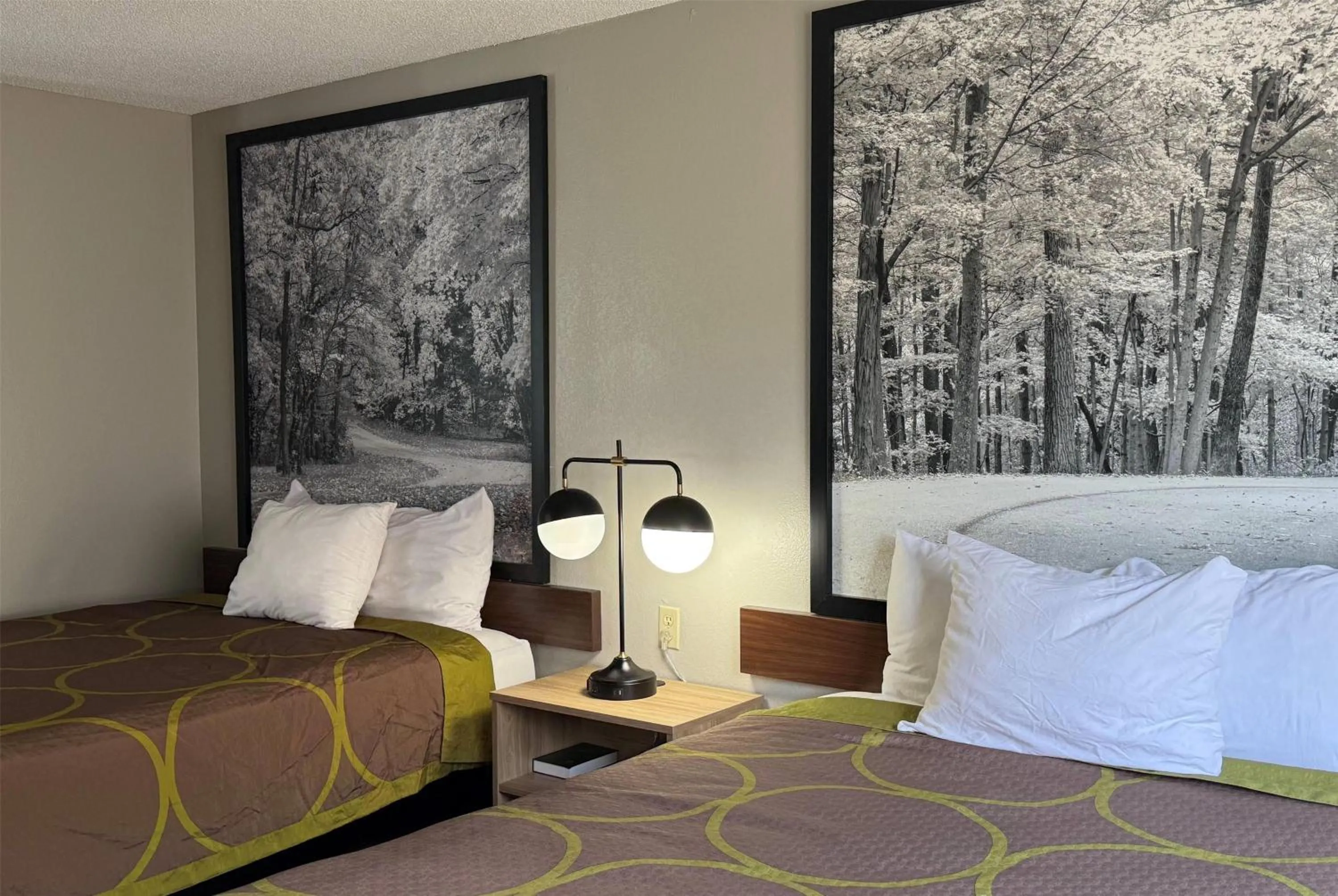 Photo of the whole room, Bed in Super 8 by Wyndham Evansville East