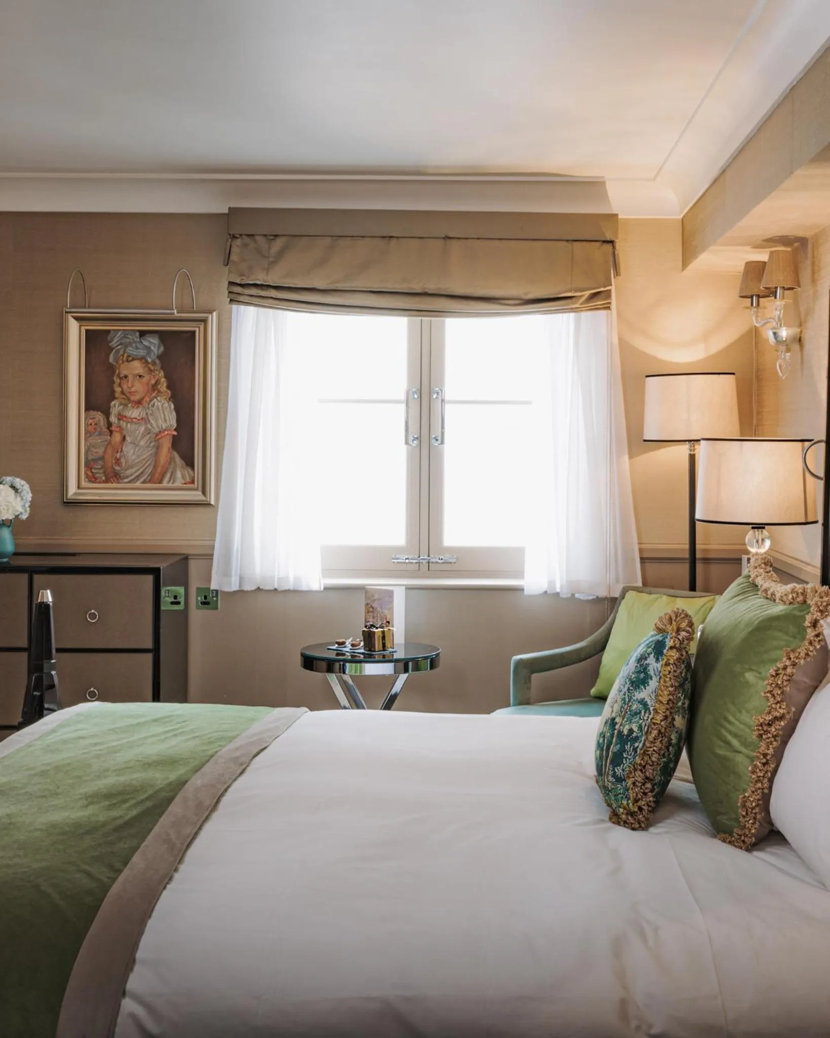 Bed in Althoff St James's Hotel & Club London