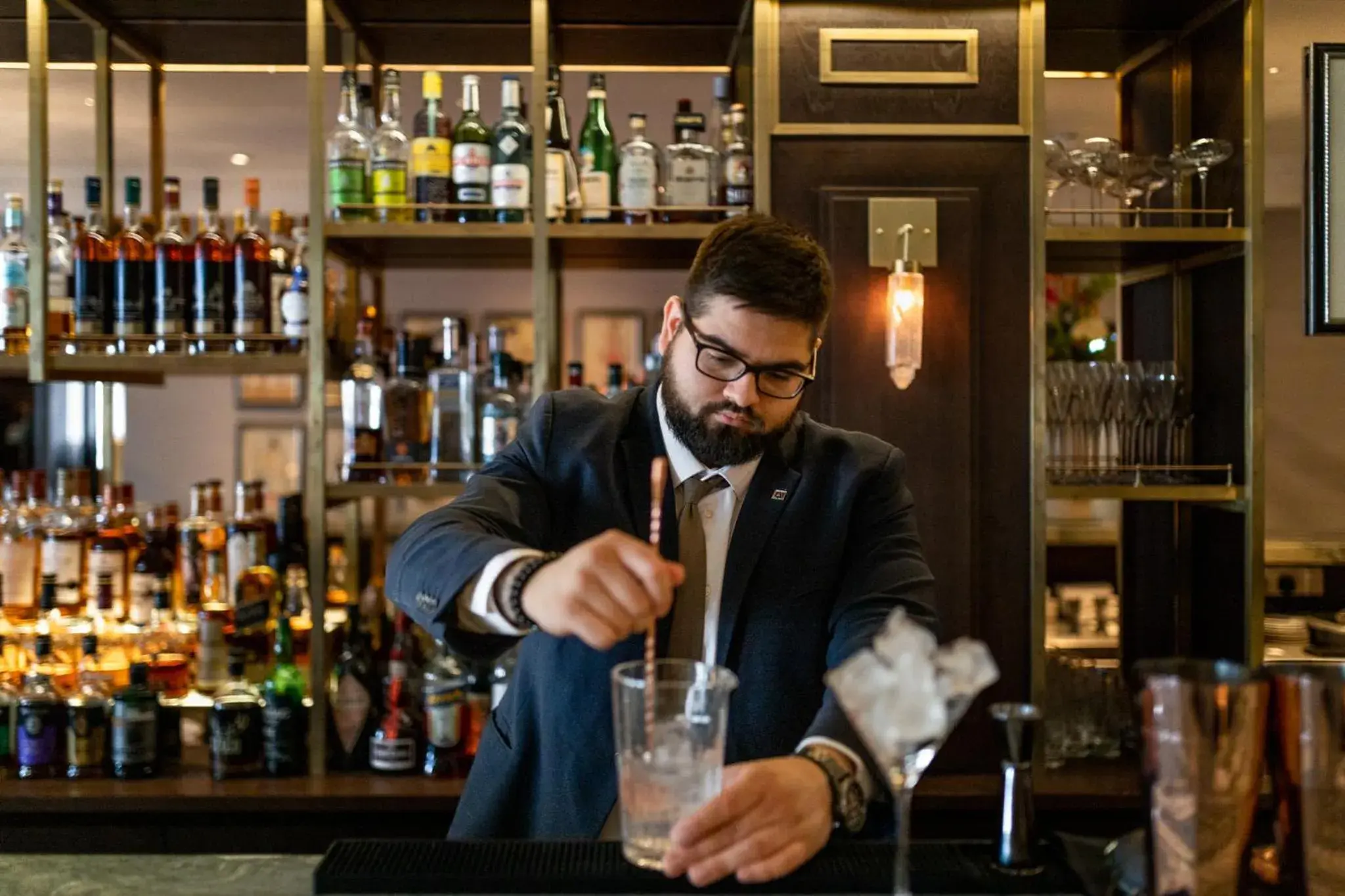 Lounge or bar in Althoff St James's Hotel & Club London Lounge or bar in Althoff St James's Hotel & Club London