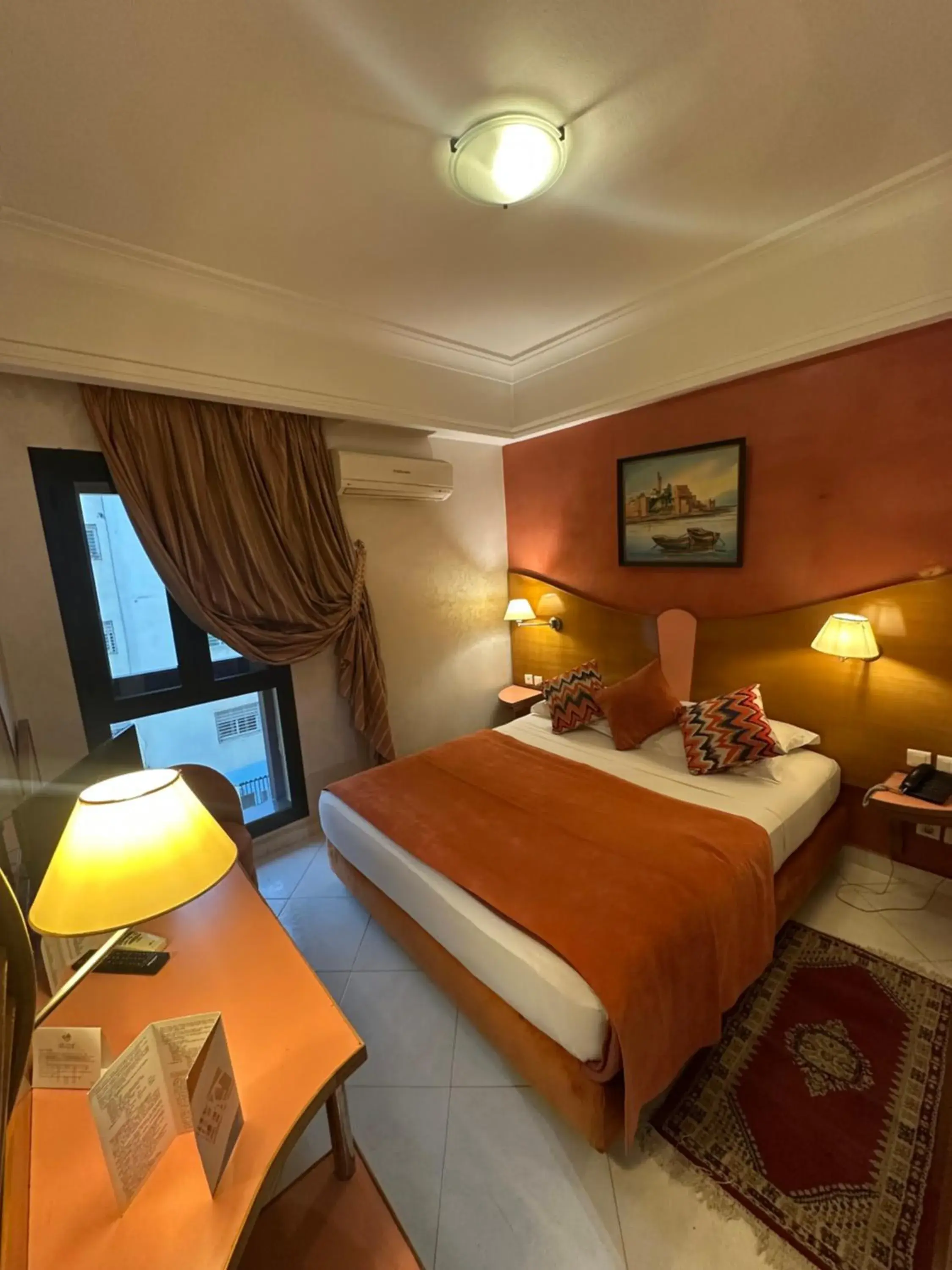 Bed in Hotel Mounia Bed in Hotel Mounia