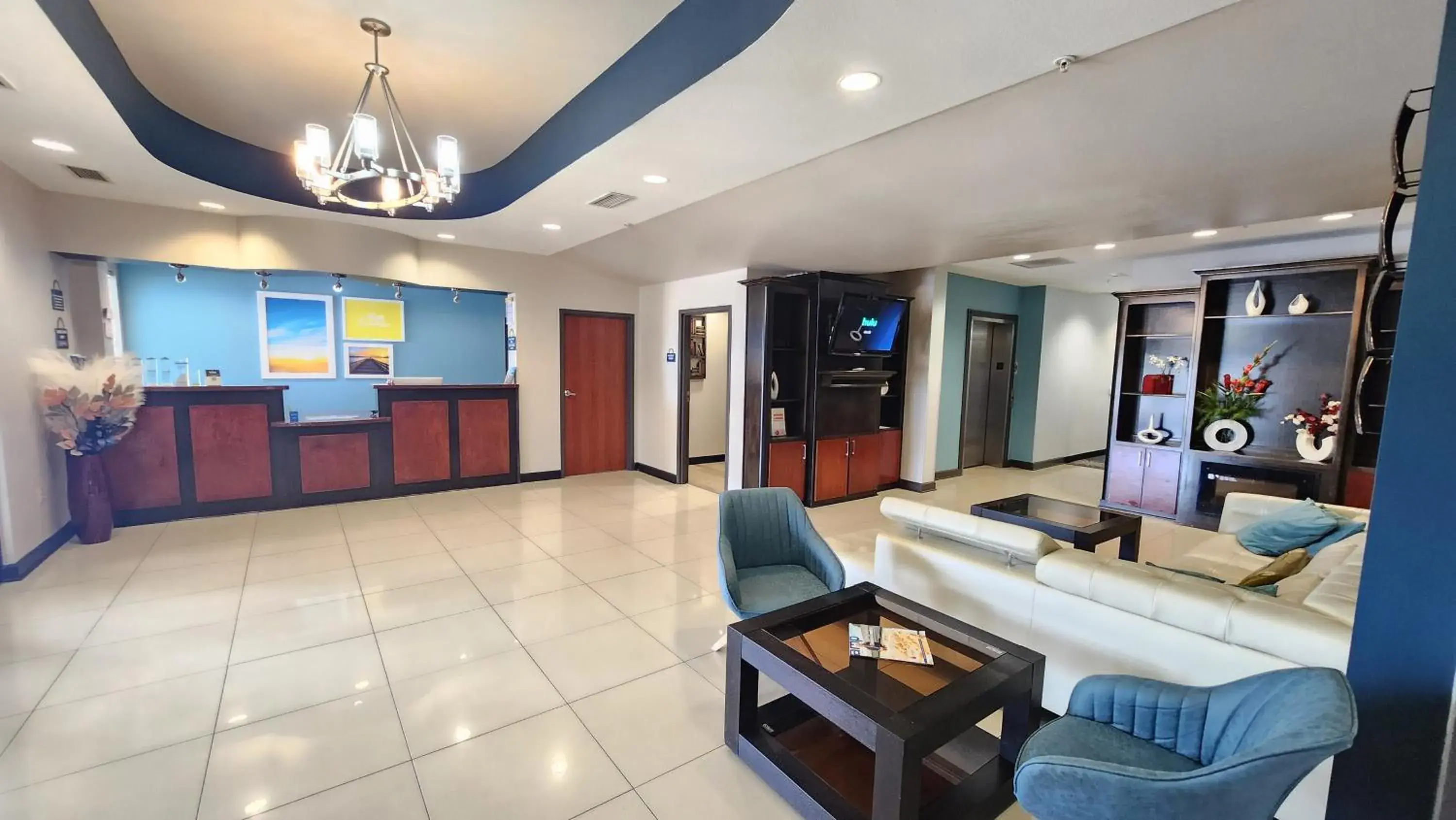 Lobby or reception in Days Inn & Suites by Wyndham Russellville Lobby or reception in Days Inn & Suites by Wyndham Russellville