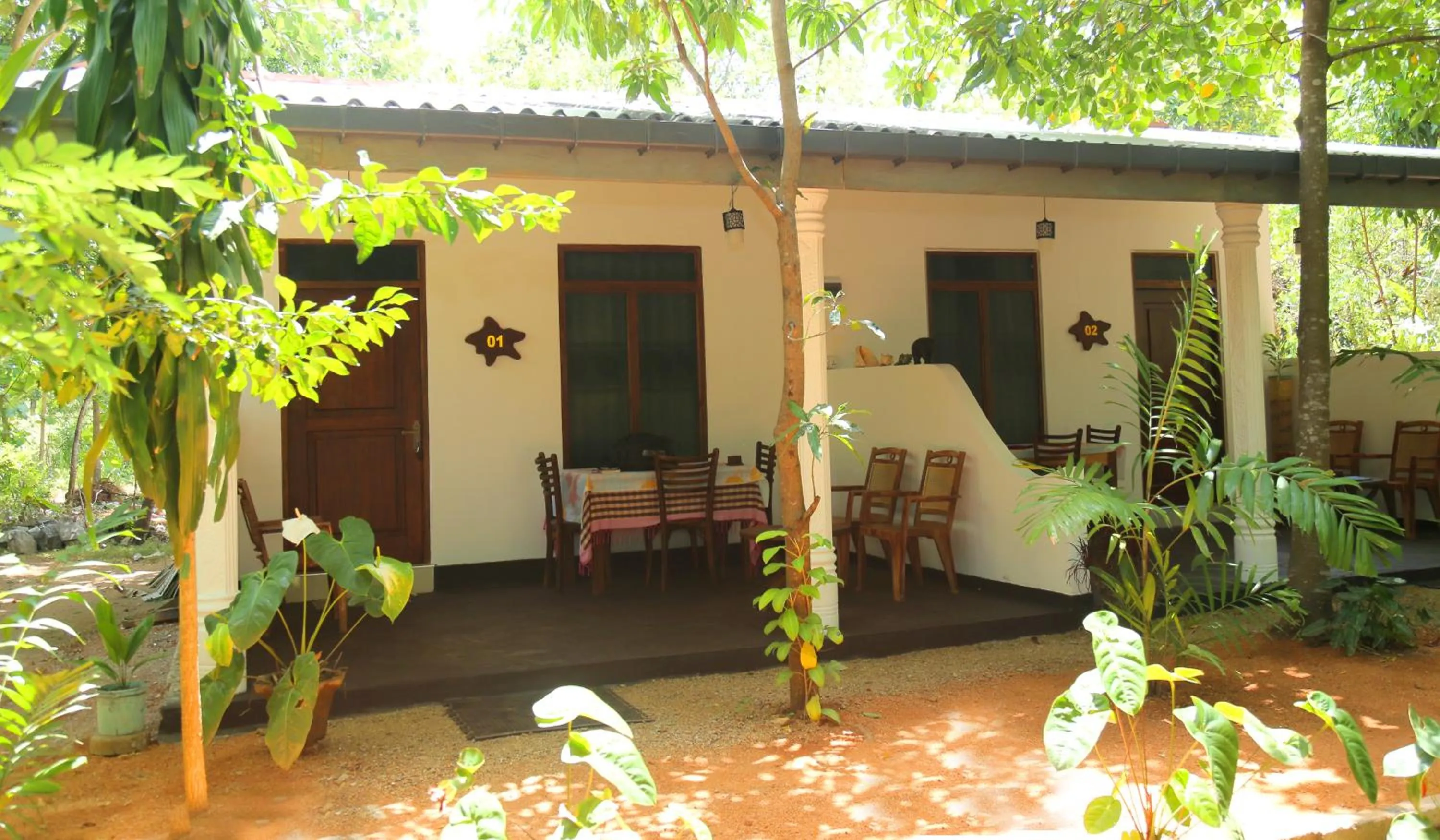 Facade/entrance in Sigiri Mango Garden Eco Resort