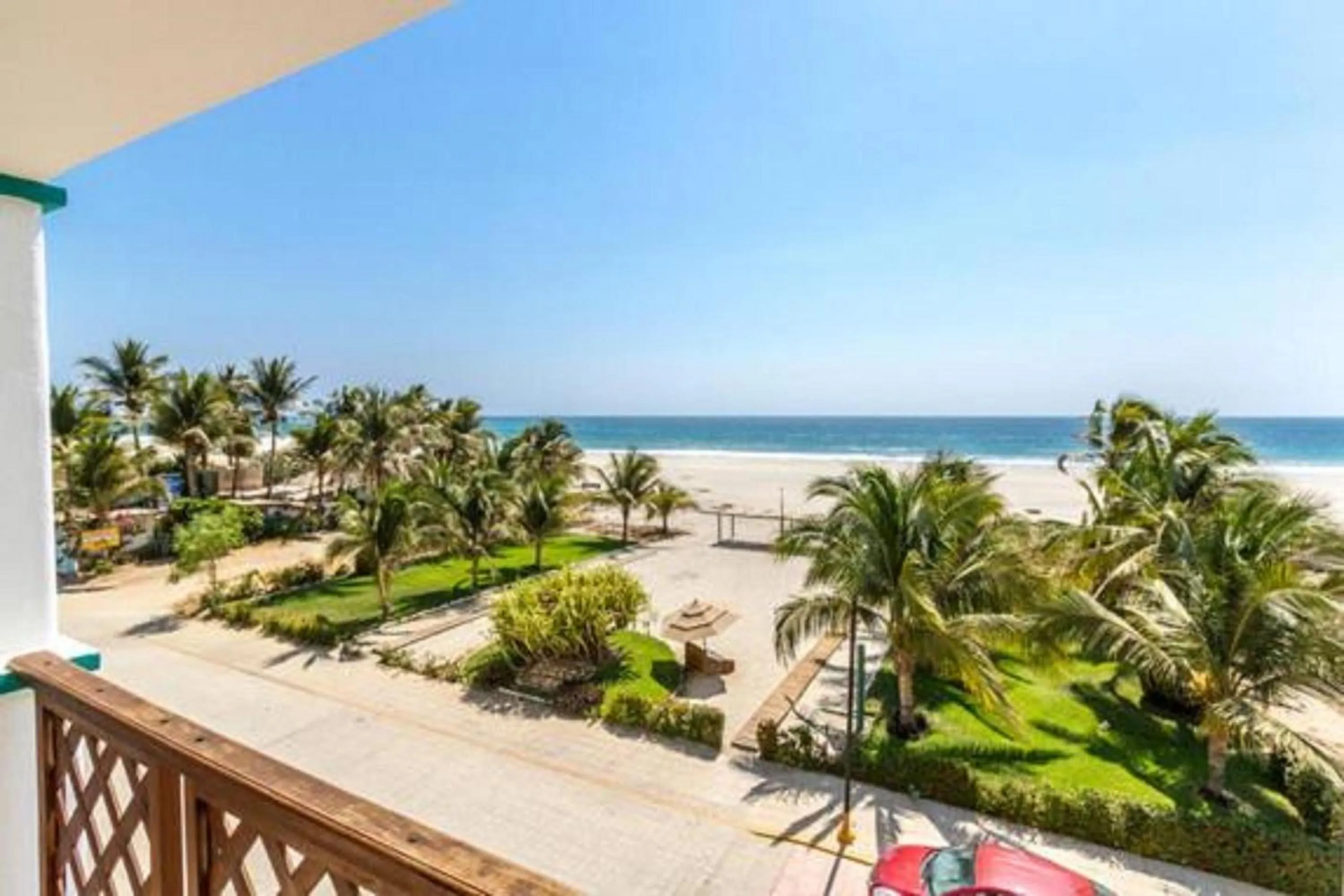 Sea view in Hotel Blater