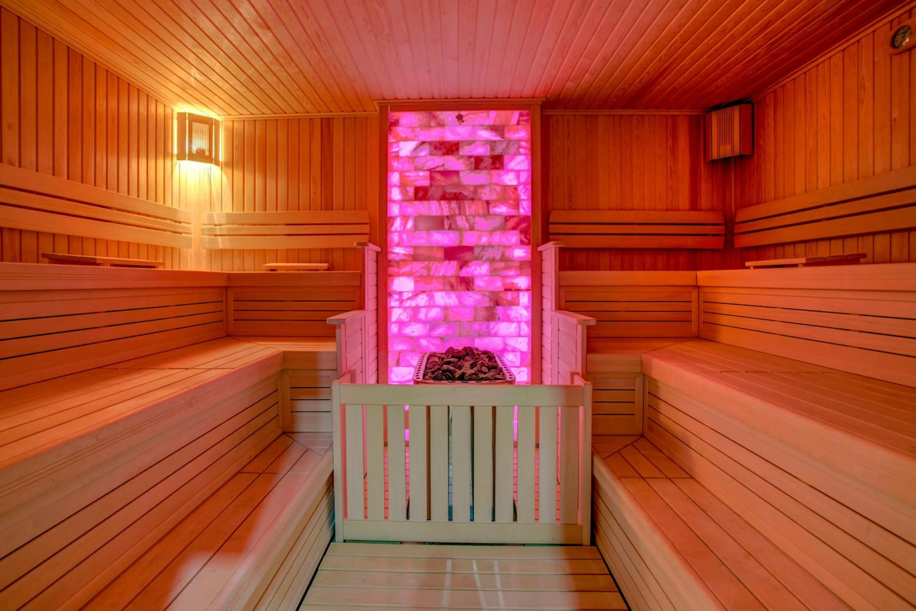 Sauna in Merit Grand Mosta Spa Hotel & Casino