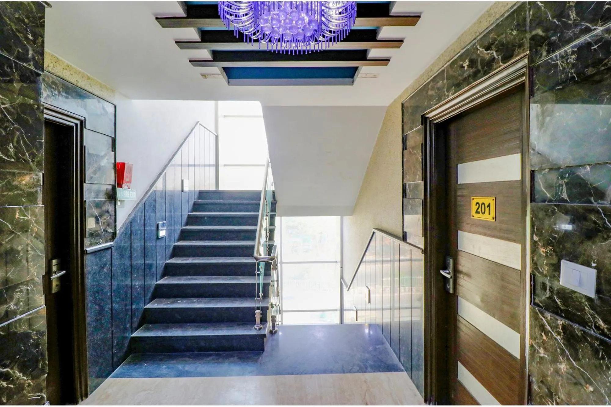 Lobby or reception in FabHotel Admire Suites