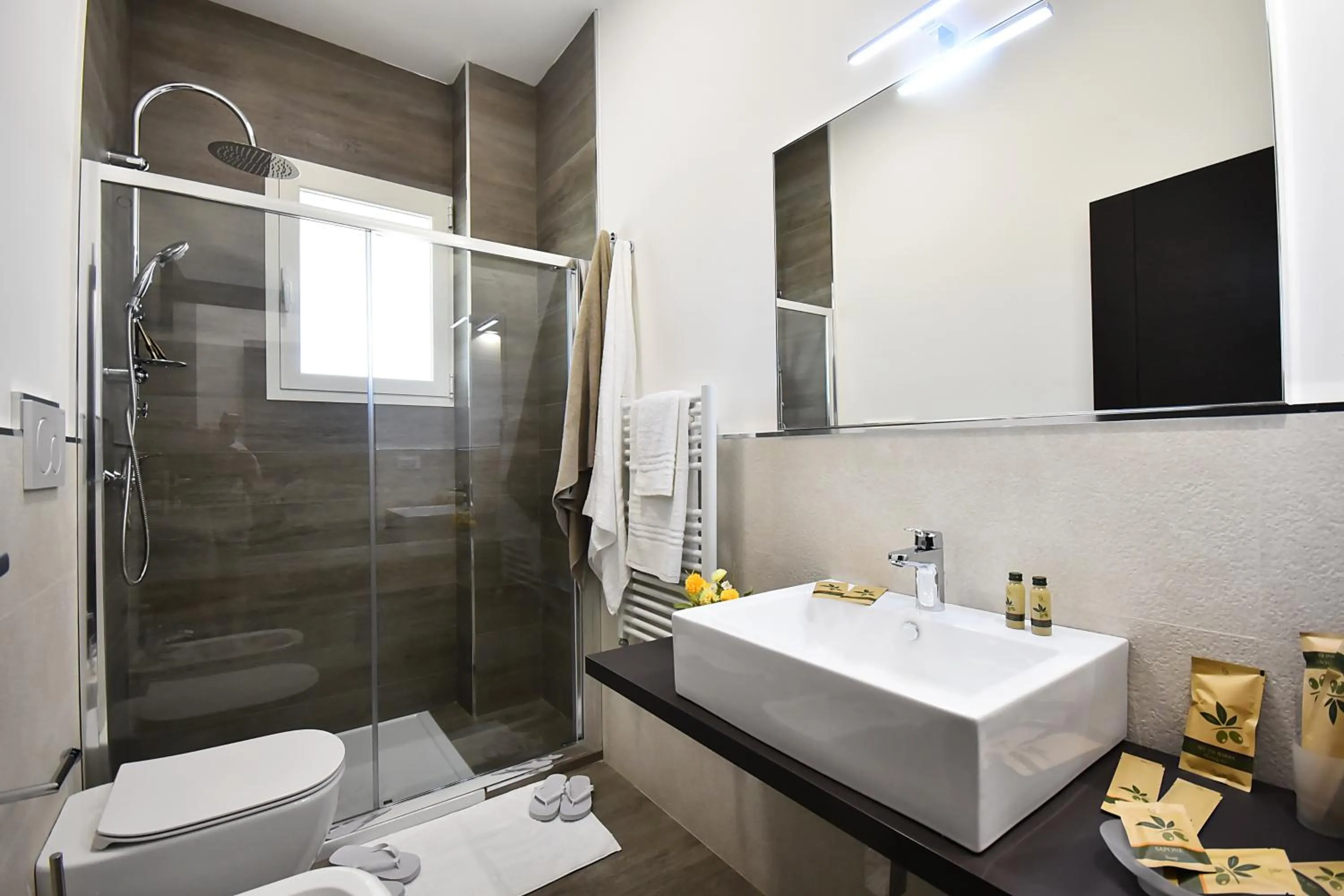 Bathroom in Borgo Fiorito Relais