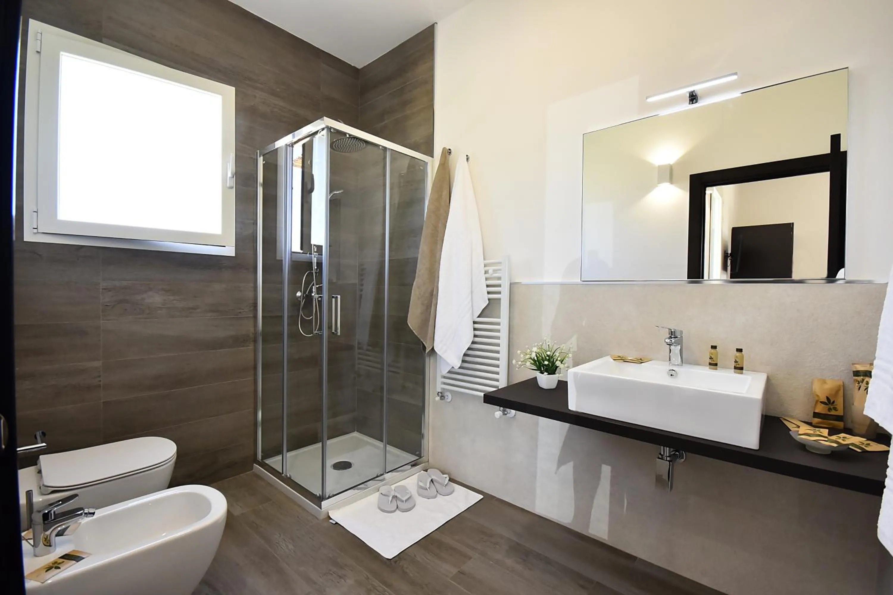 Bathroom in Borgo Fiorito Relais