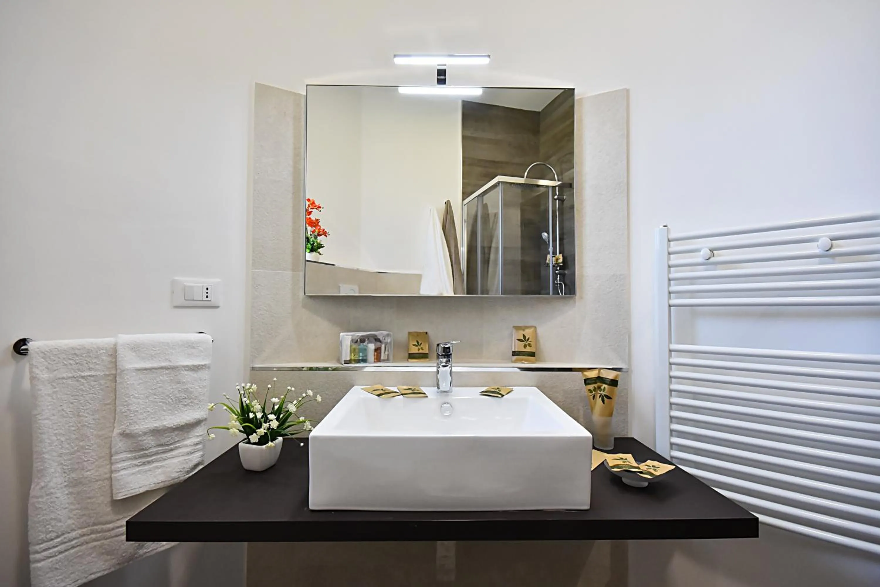 Bathroom in Borgo Fiorito Relais