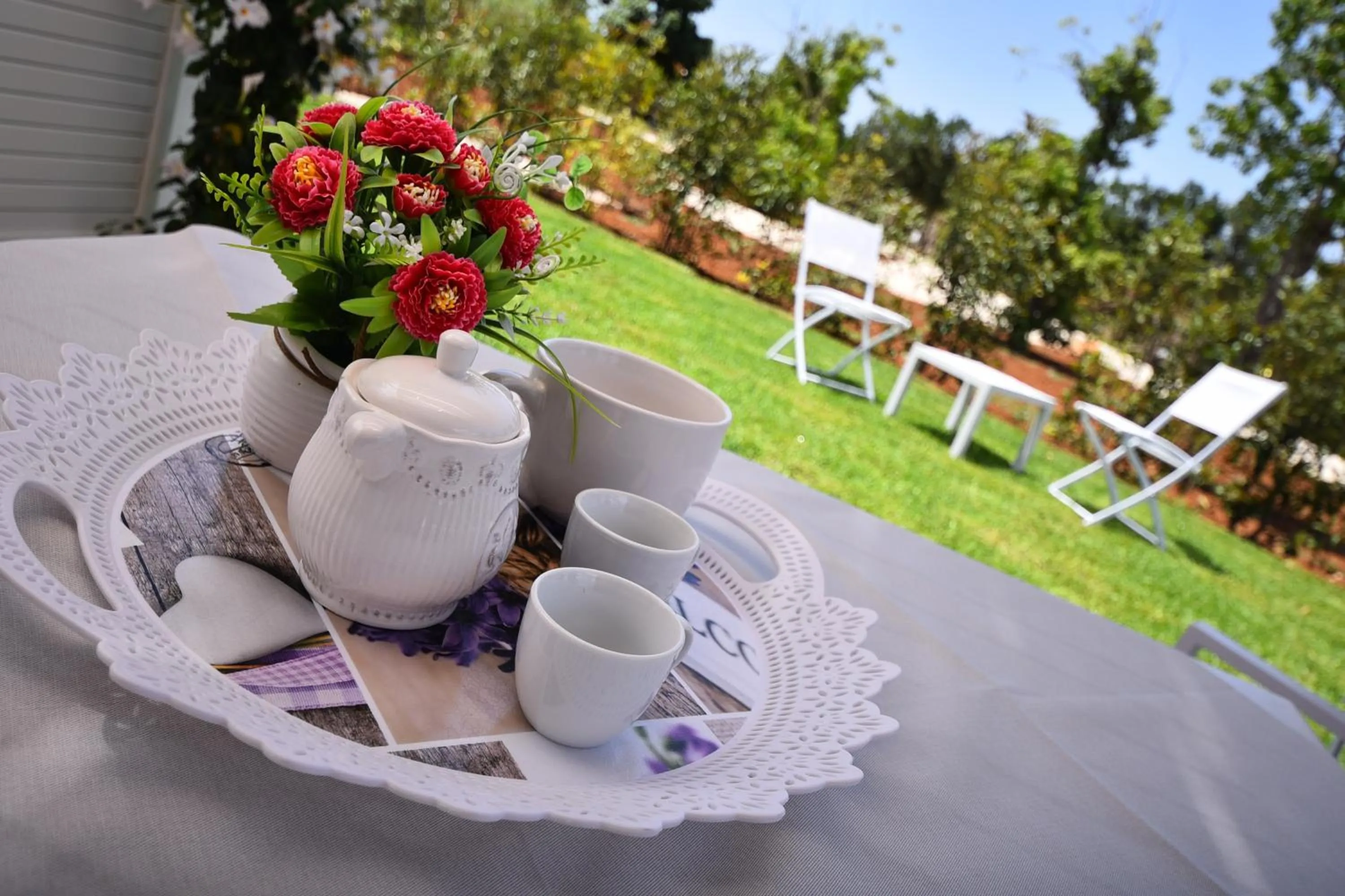 Italian breakfast in Borgo Fiorito Relais