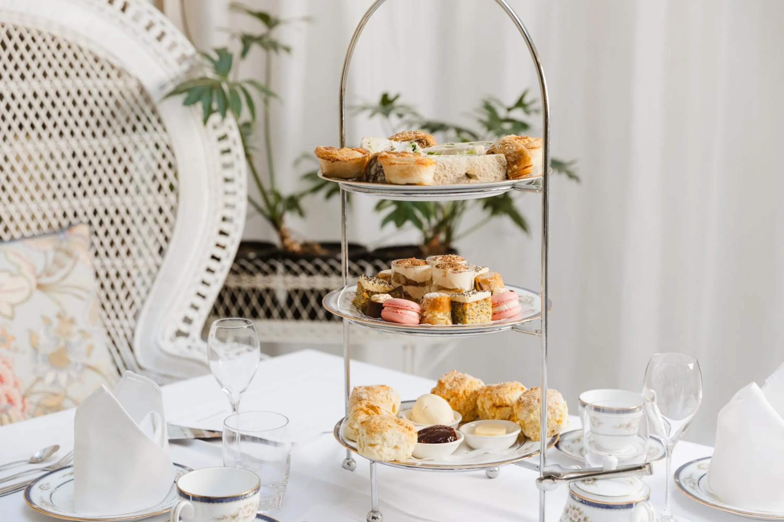 Food in Hadley's Orient Hotel