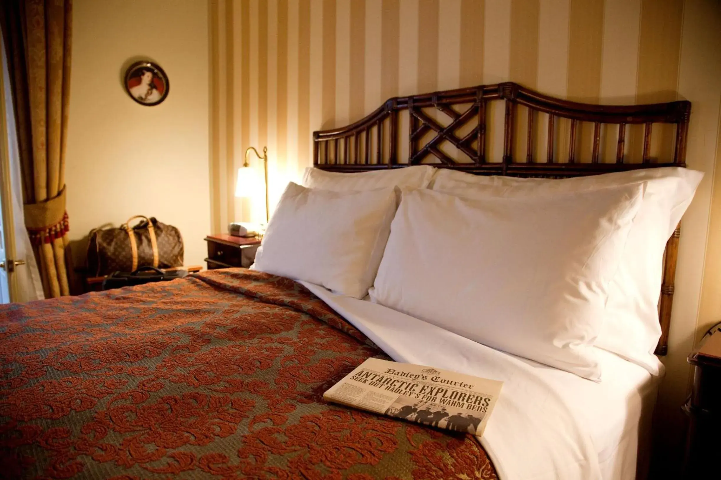 Bed in Hadley's Orient Hotel Bed in Hadley's Orient Hotel