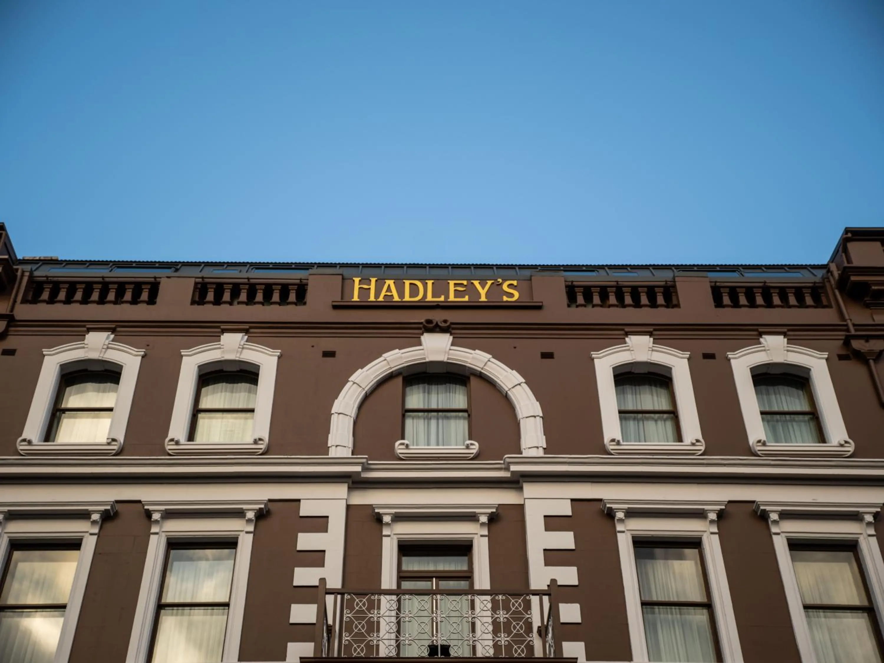 Property building in Hadley's Orient Hotel