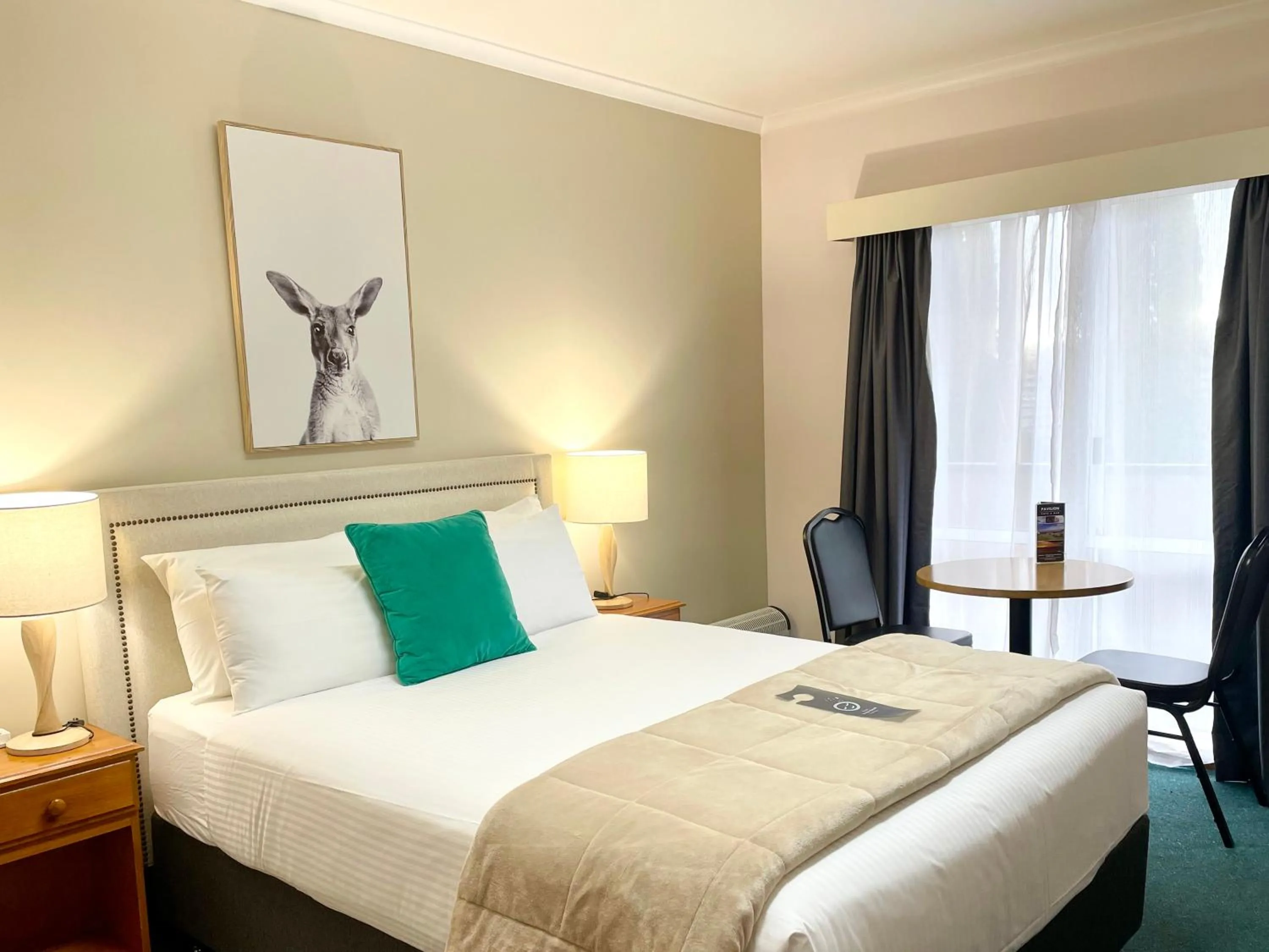 Bed in City Heart Motel Warrnambool