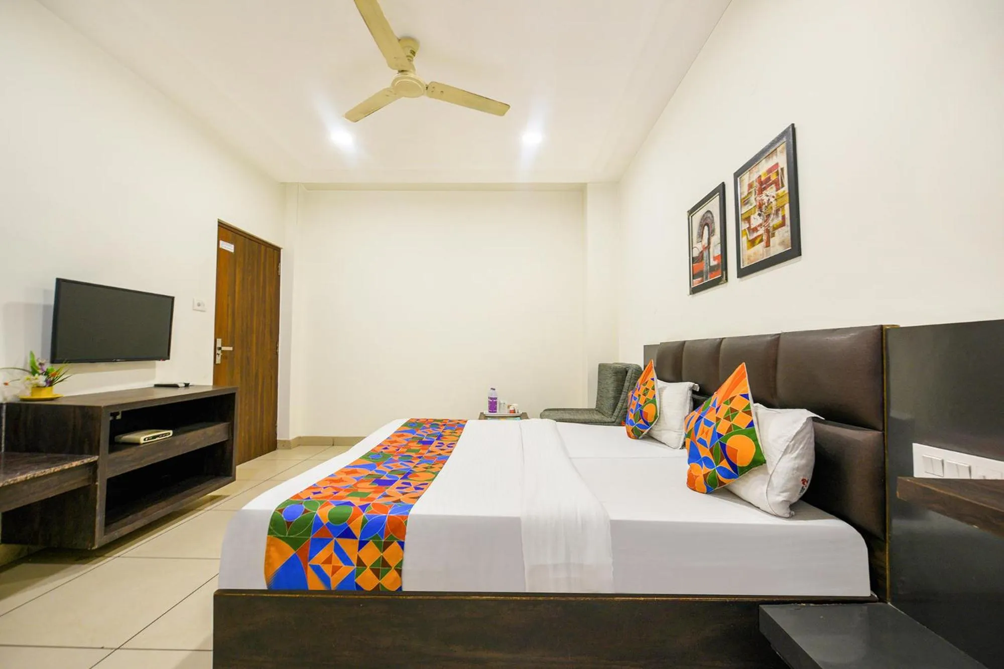 Bed in FabHotel Nanda Civil Lines