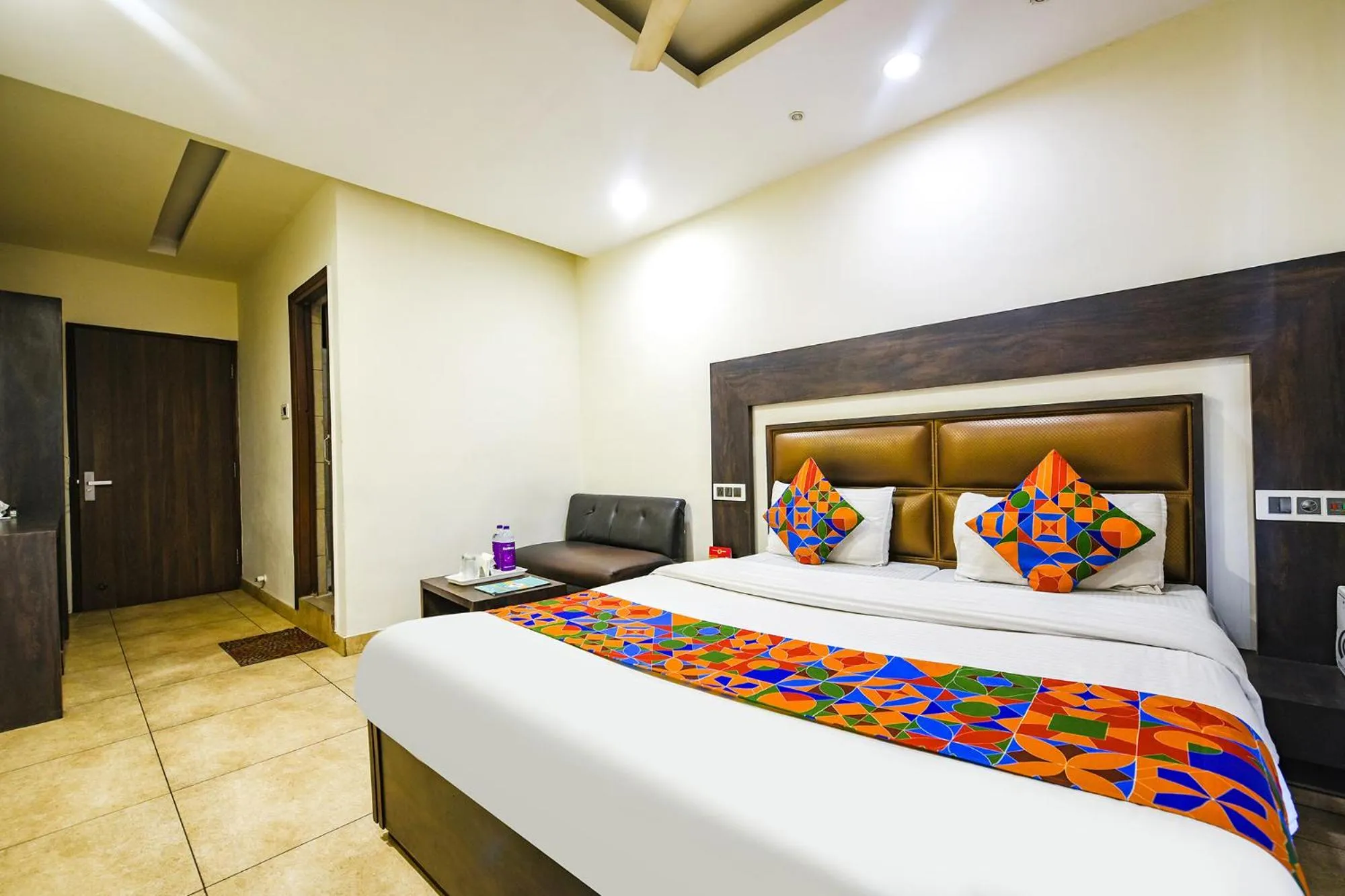 Bed in FabHotel Nanda Civil Lines