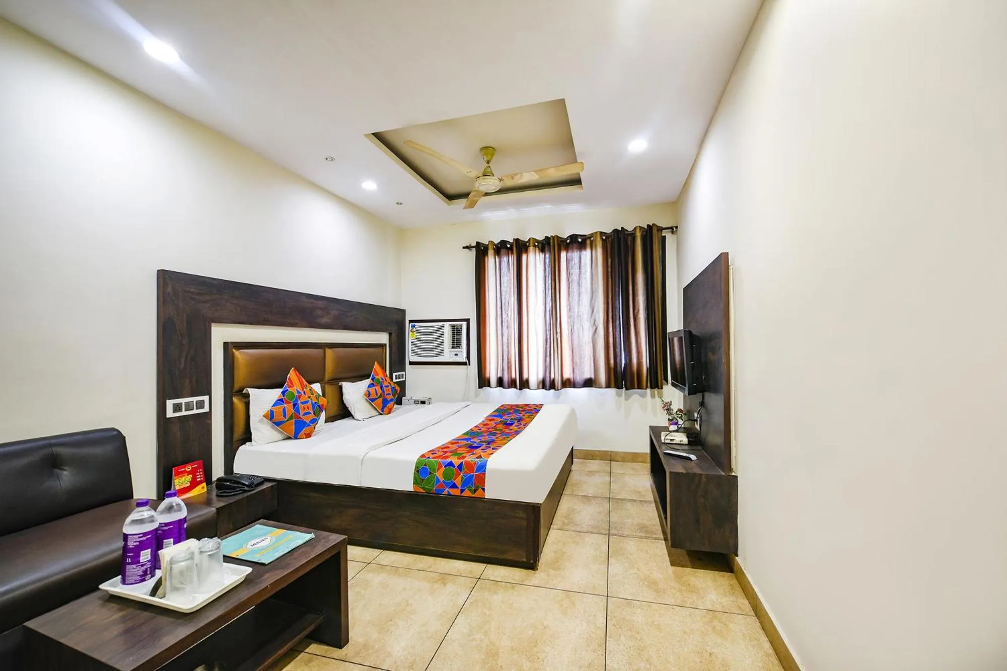 Bed in FabHotel Nanda Civil Lines