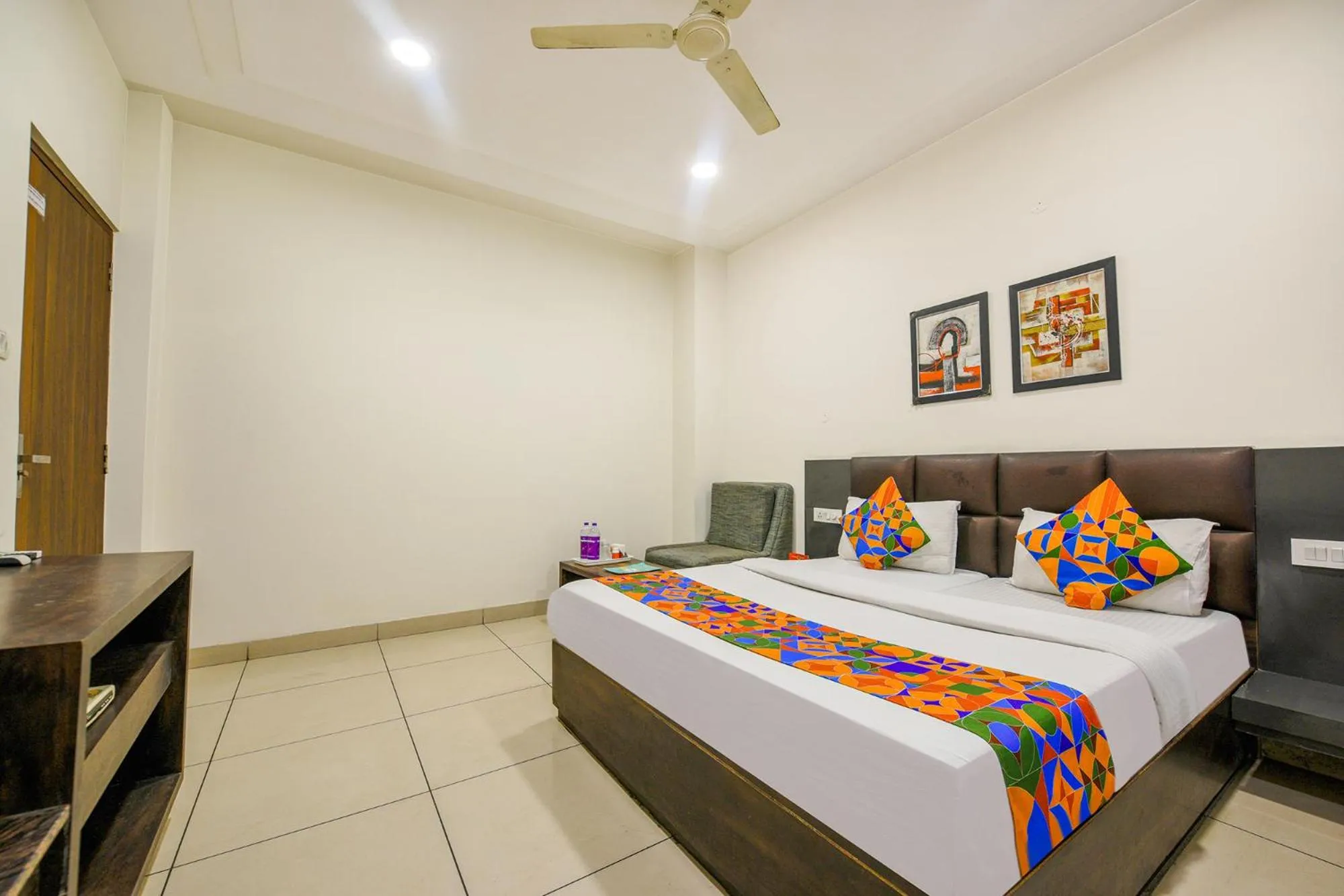 Bed in FabHotel Nanda Civil Lines