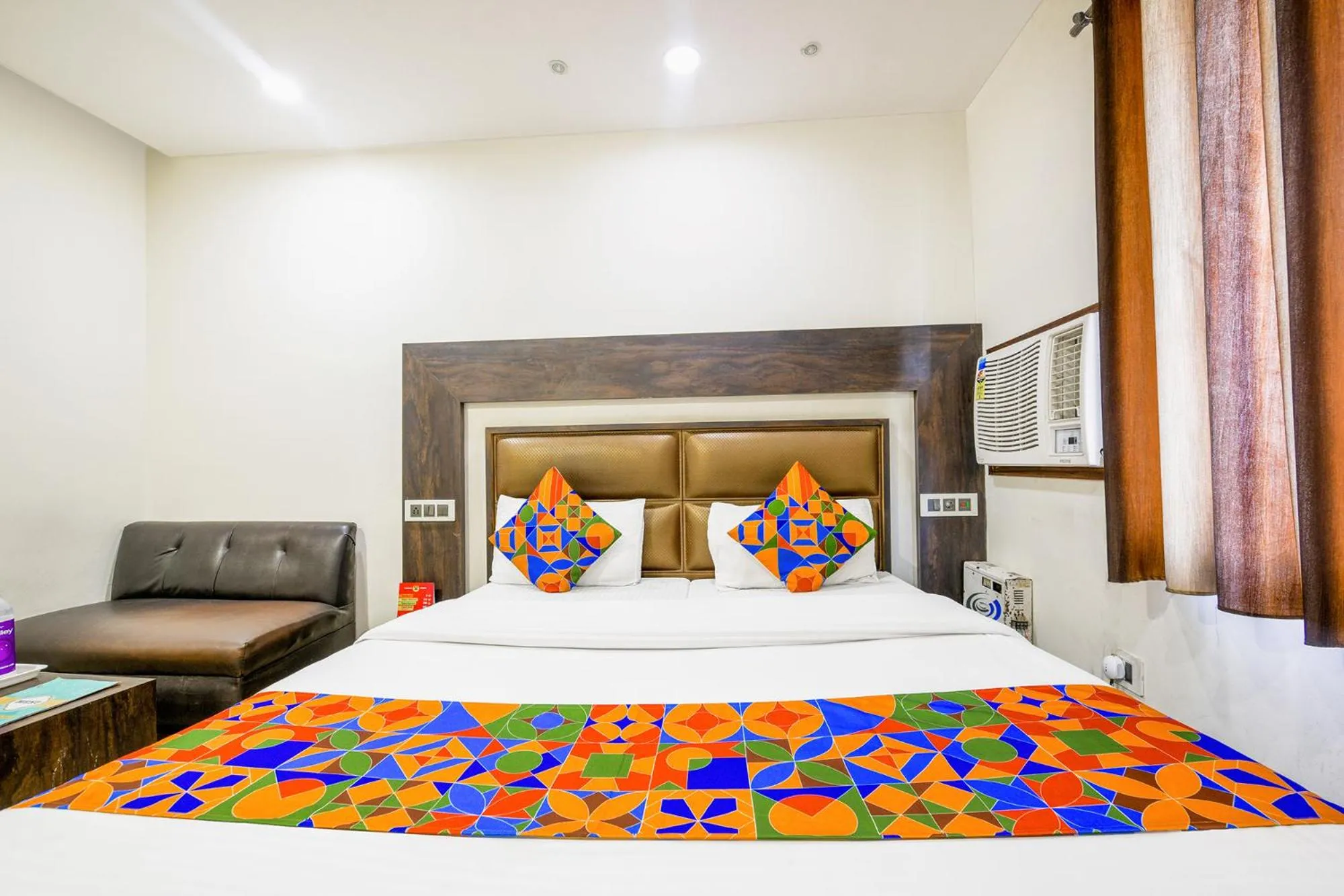 Bed in FabHotel Nanda Civil Lines
