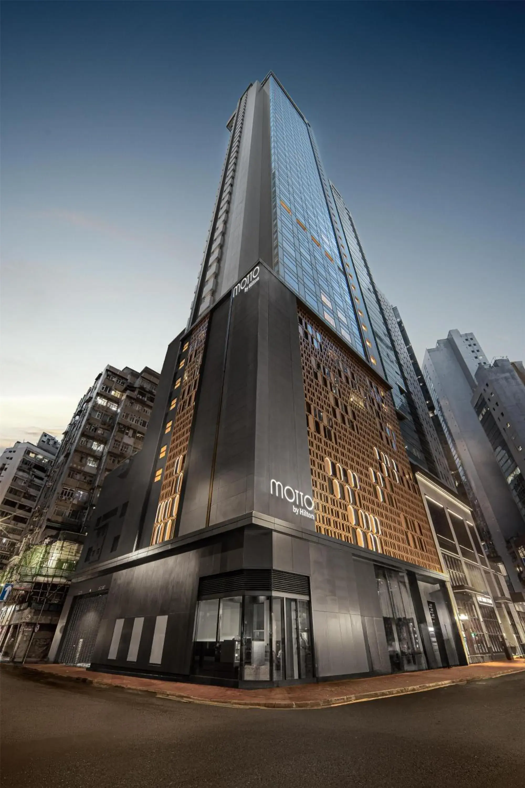 Property building in Motto by Hilton Hong Kong Soho Property building in Motto by Hilton Hong Kong Soho