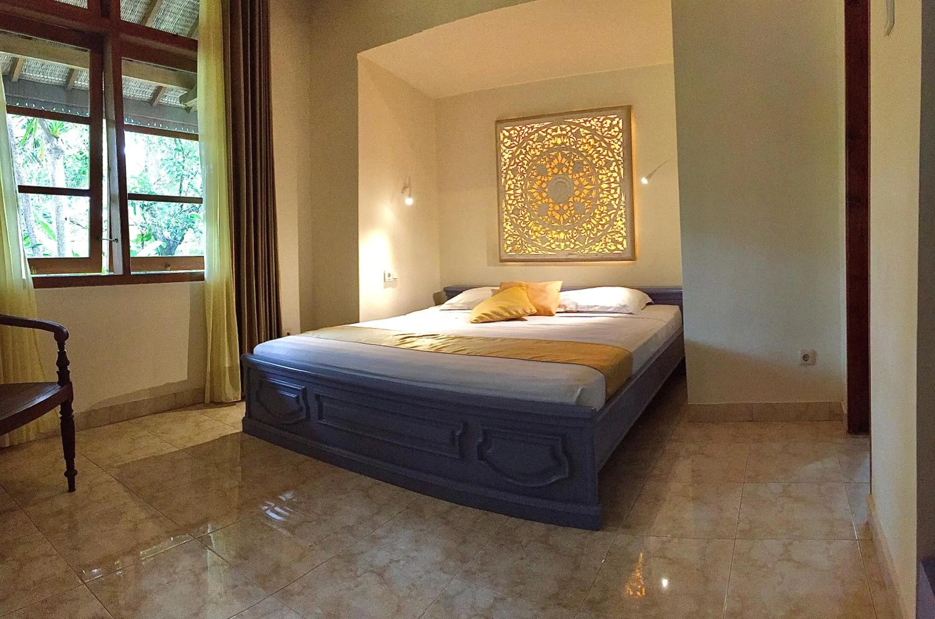 Bedroom, Bed in Gunung Paradis Retreat