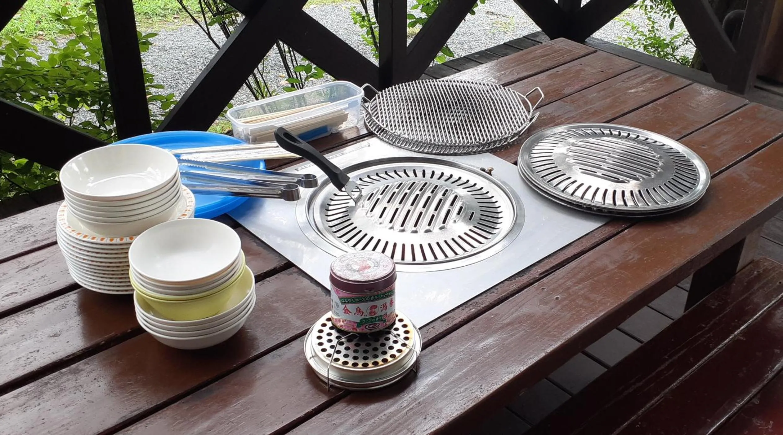 BBQ facilities in Lassy Condominium