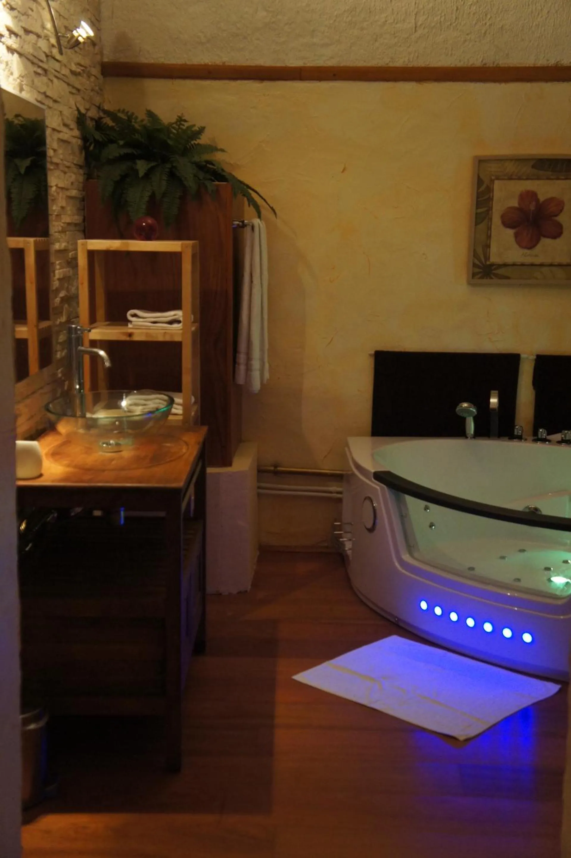 Hot Tub in Chambres d'Hôtes Troglodytes Le Clos de L'Hermitage