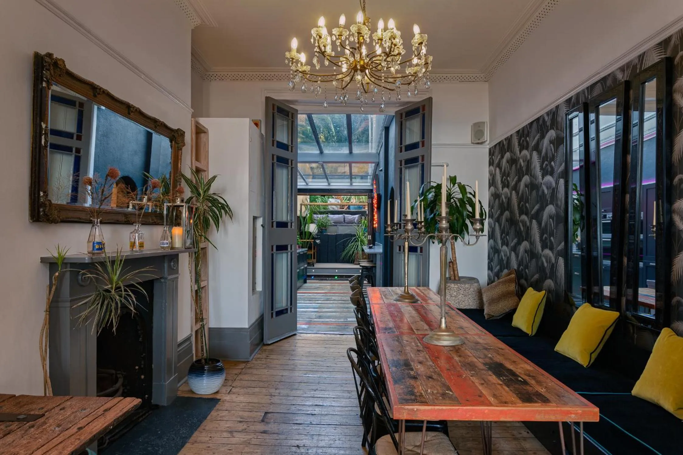 Seating area in Zanzibar House 8-Bedroom Holiday House with Hot Tub & Yoga Studio