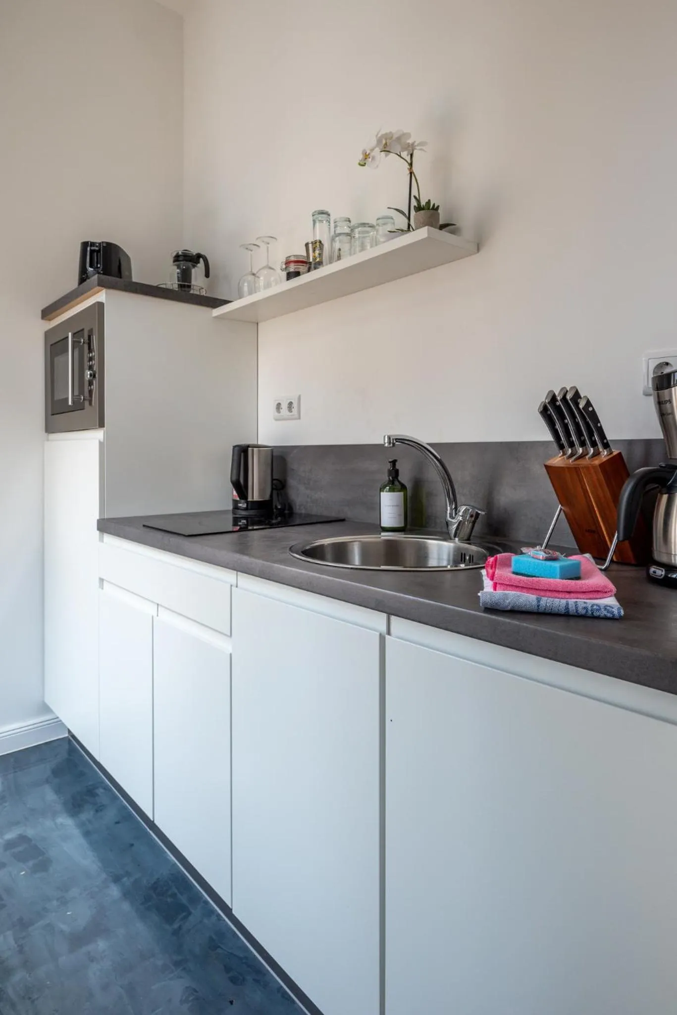 Coffee/tea facilities in Apartments an der Arena Leipzig