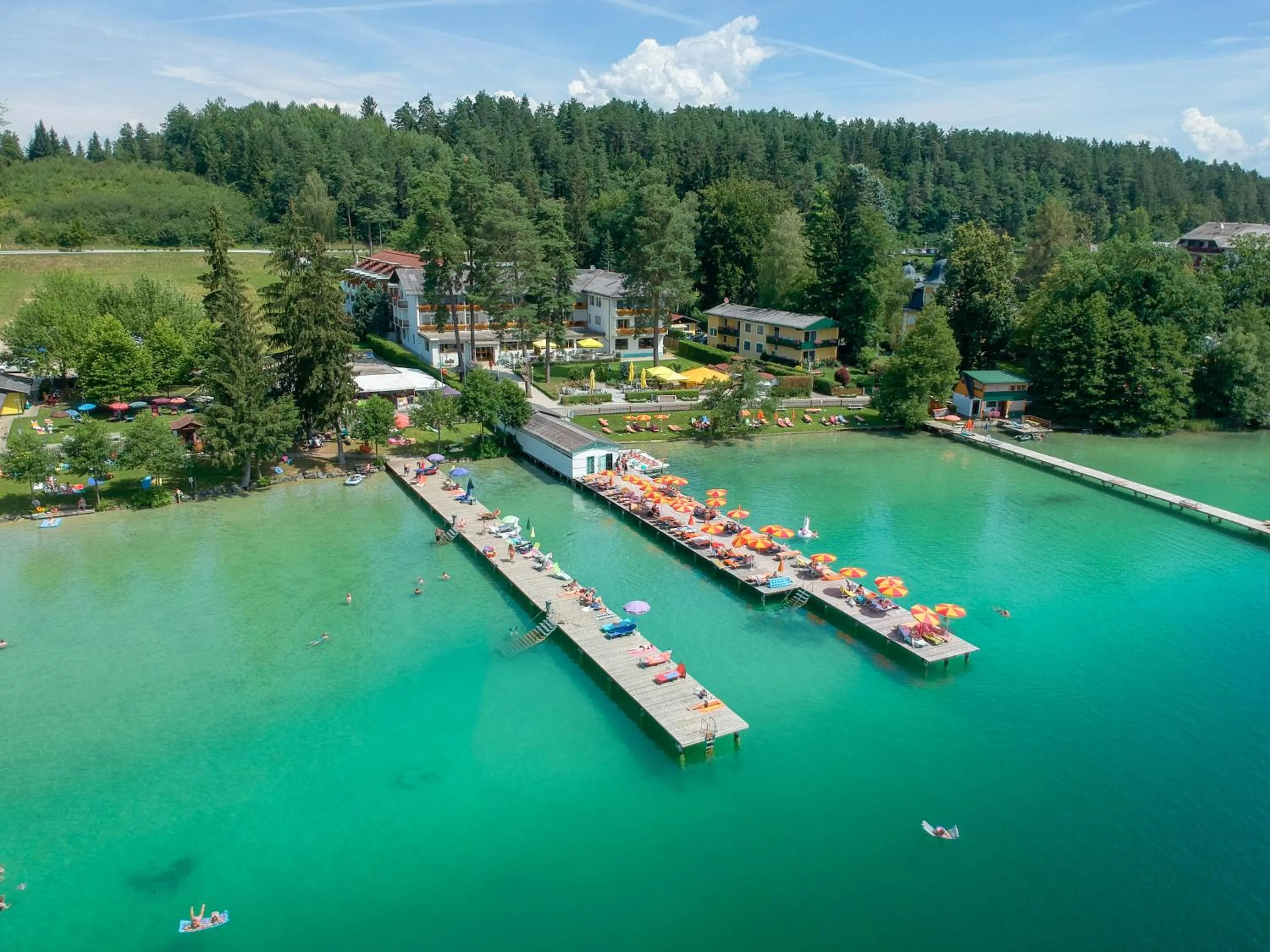 Bird's eye view in Terrassenhotel Reichmann