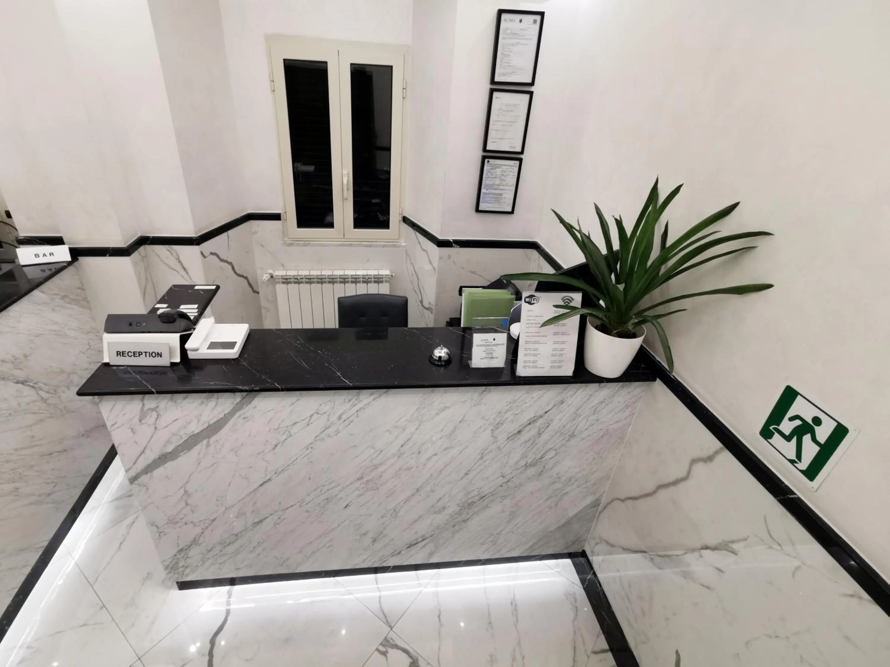 Lobby or reception in Hotel Valentino Palace