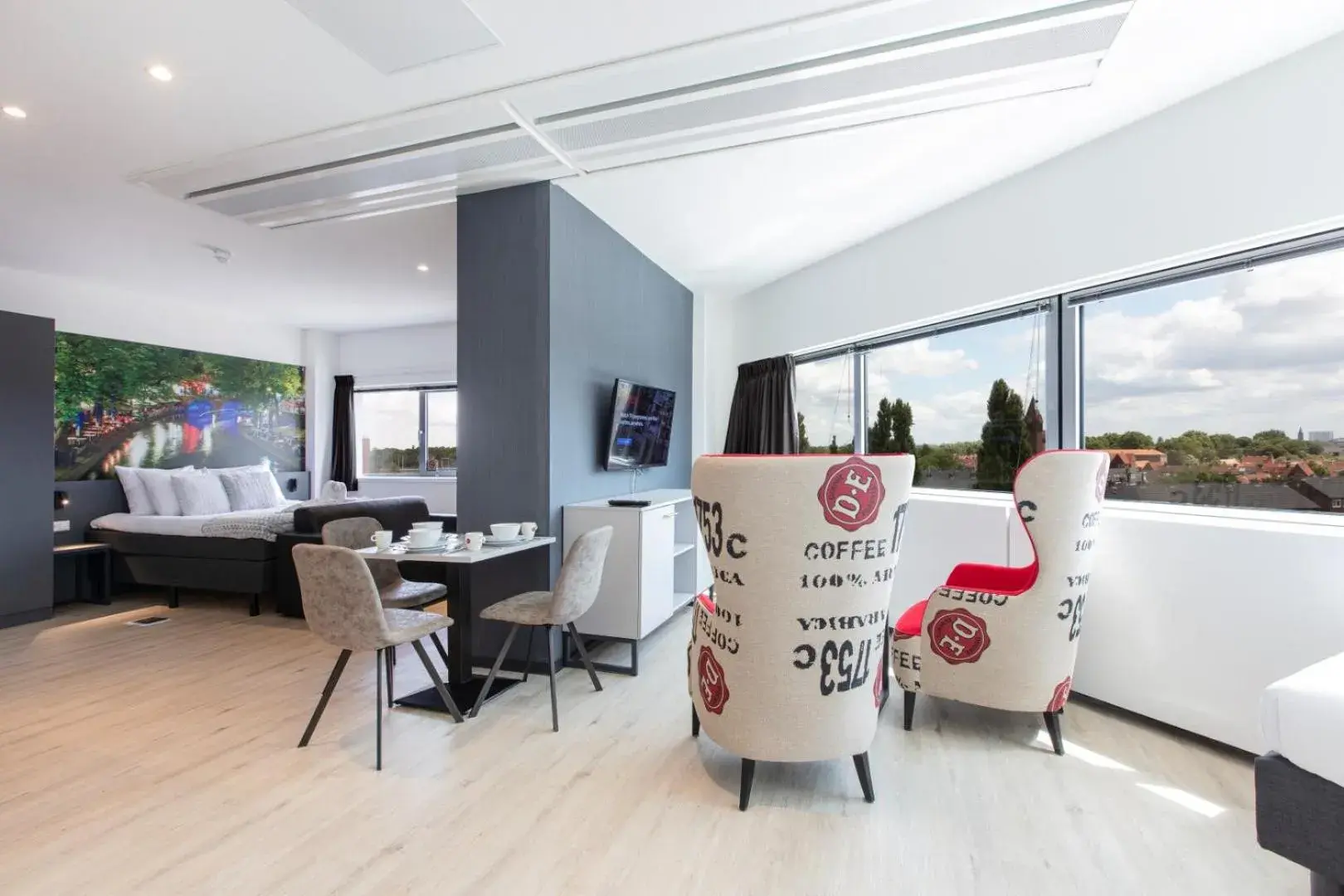 Living room, Bed in 2L De Blend Living room, Bed in 2L De Blend