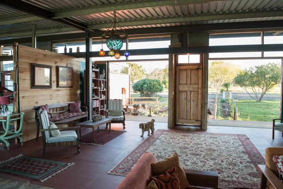 Living room in ECO Lodge Villa Villekula