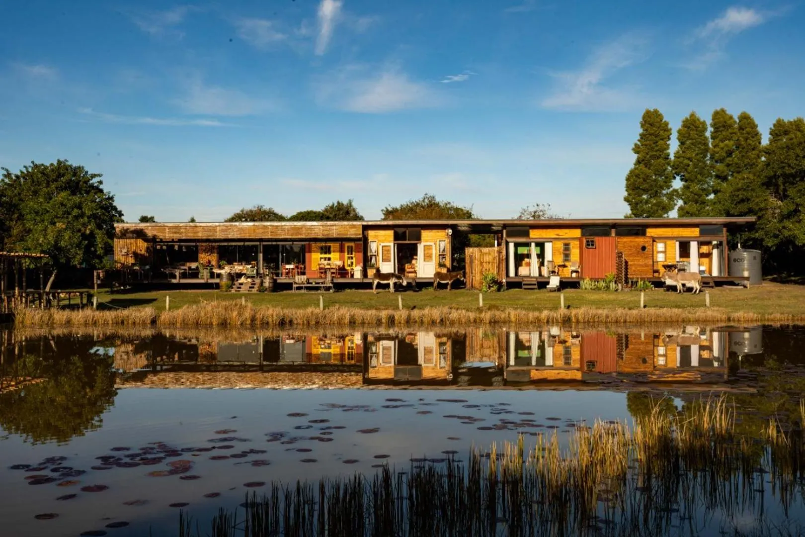 Property building in ECO Lodge Villa Villekula