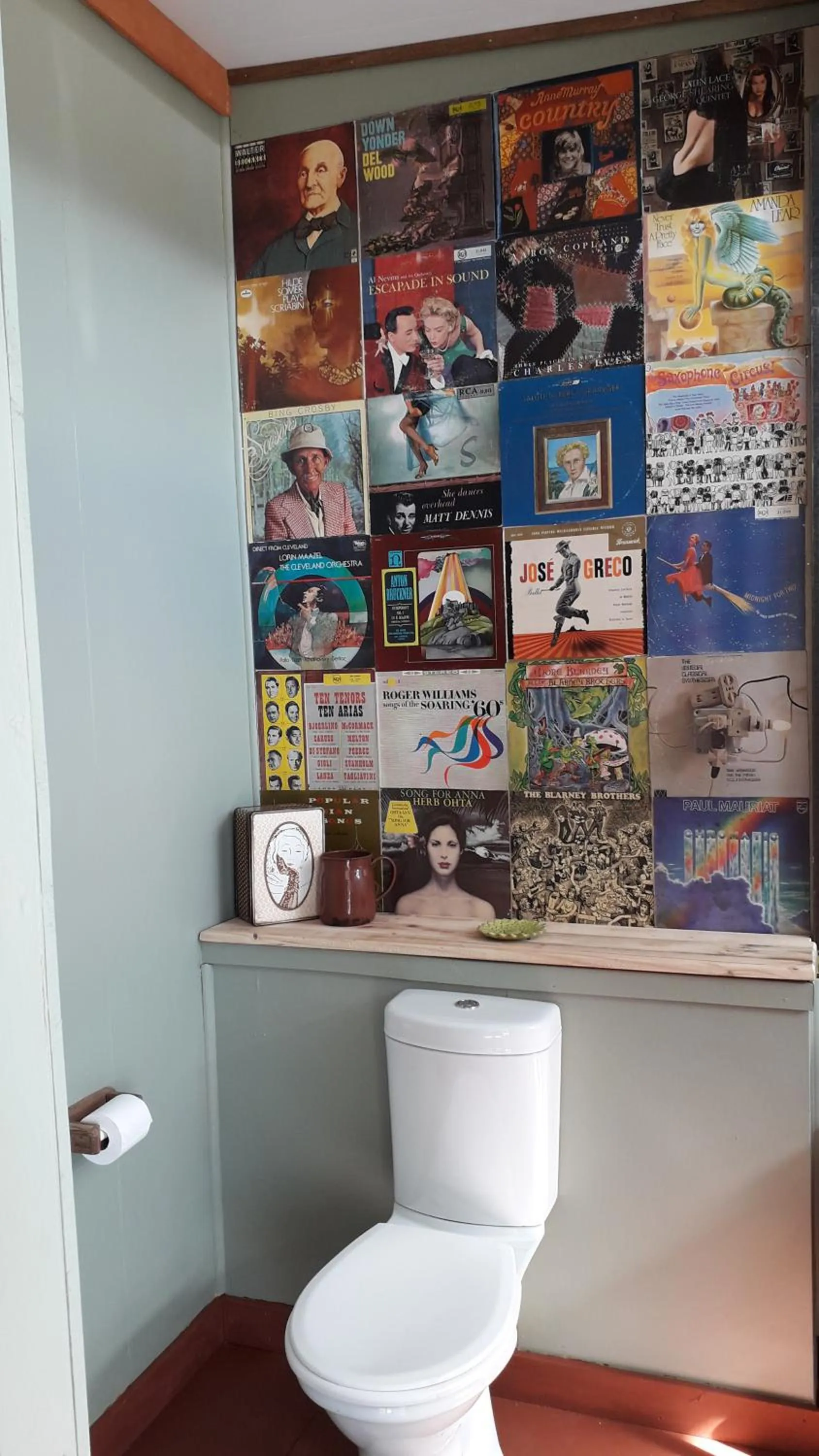 Bathroom in ECO Lodge Villa Villekula