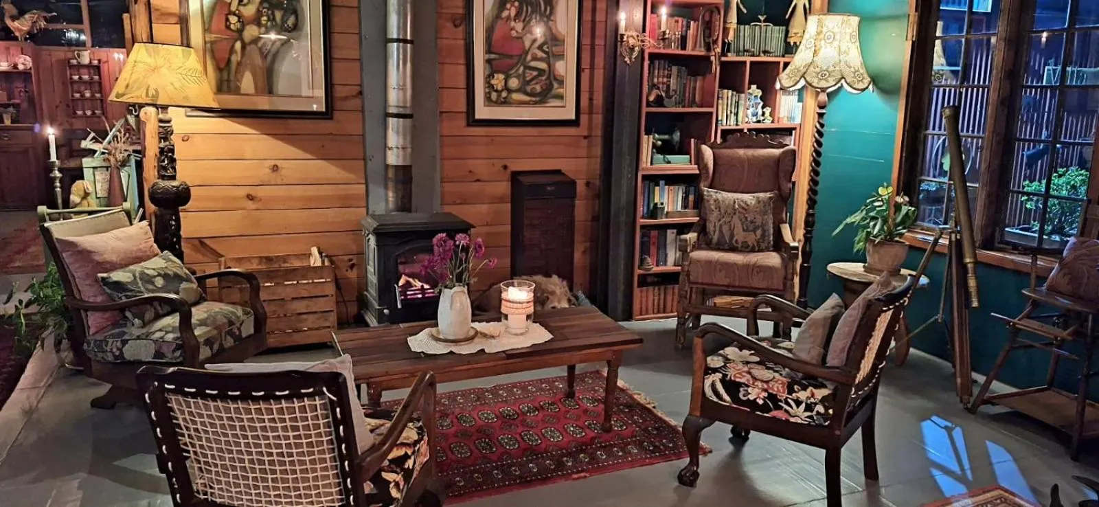 Restaurant/places to eat in ECO Lodge Villa Villekula