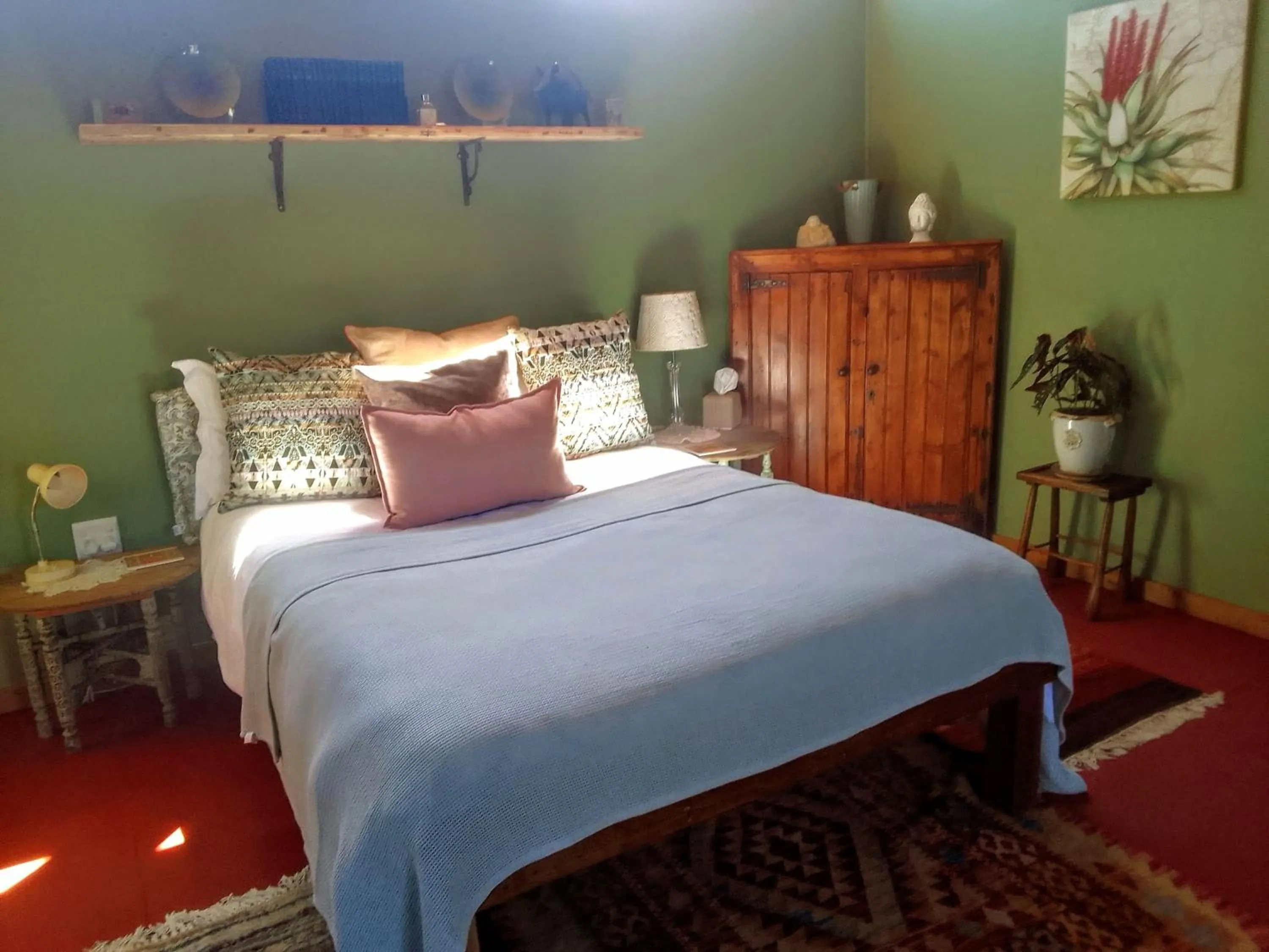 Bed in ECO Lodge Villa Villekula