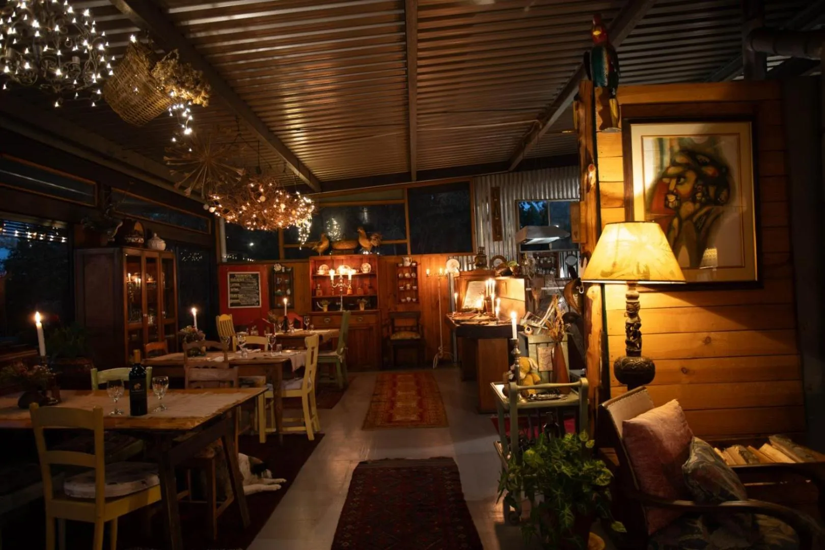 Restaurant/places to eat in ECO Lodge Villa Villekula