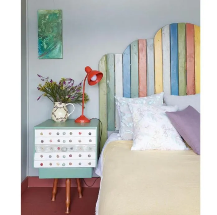 Bed in ECO Lodge Villa Villekula