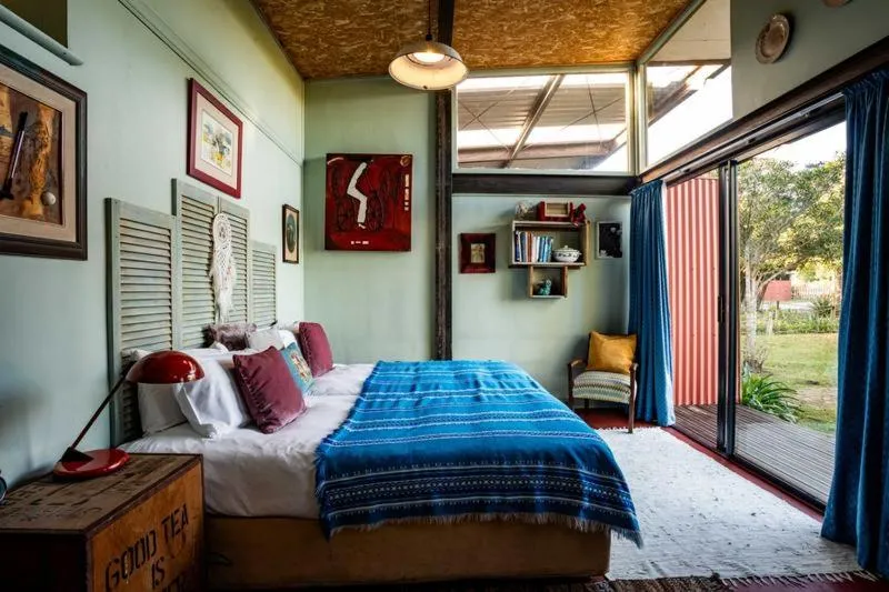 Photo of the whole room, Bed in ECO Lodge Villa Villekula